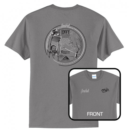 MVP James Conrad 2021 World Champion Commemorative Tee Shirt