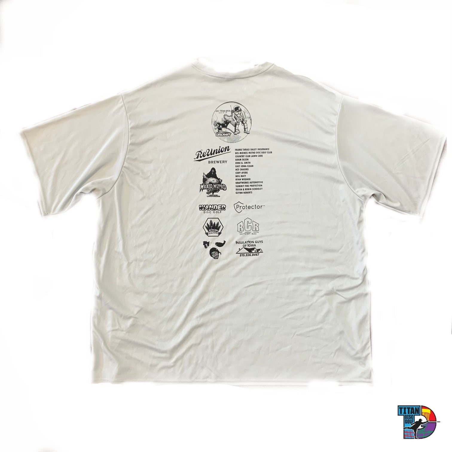 Titan Disc Golf 2021 Cory Fausch Designed Titan Open A-Tier Dri Fit Shirt