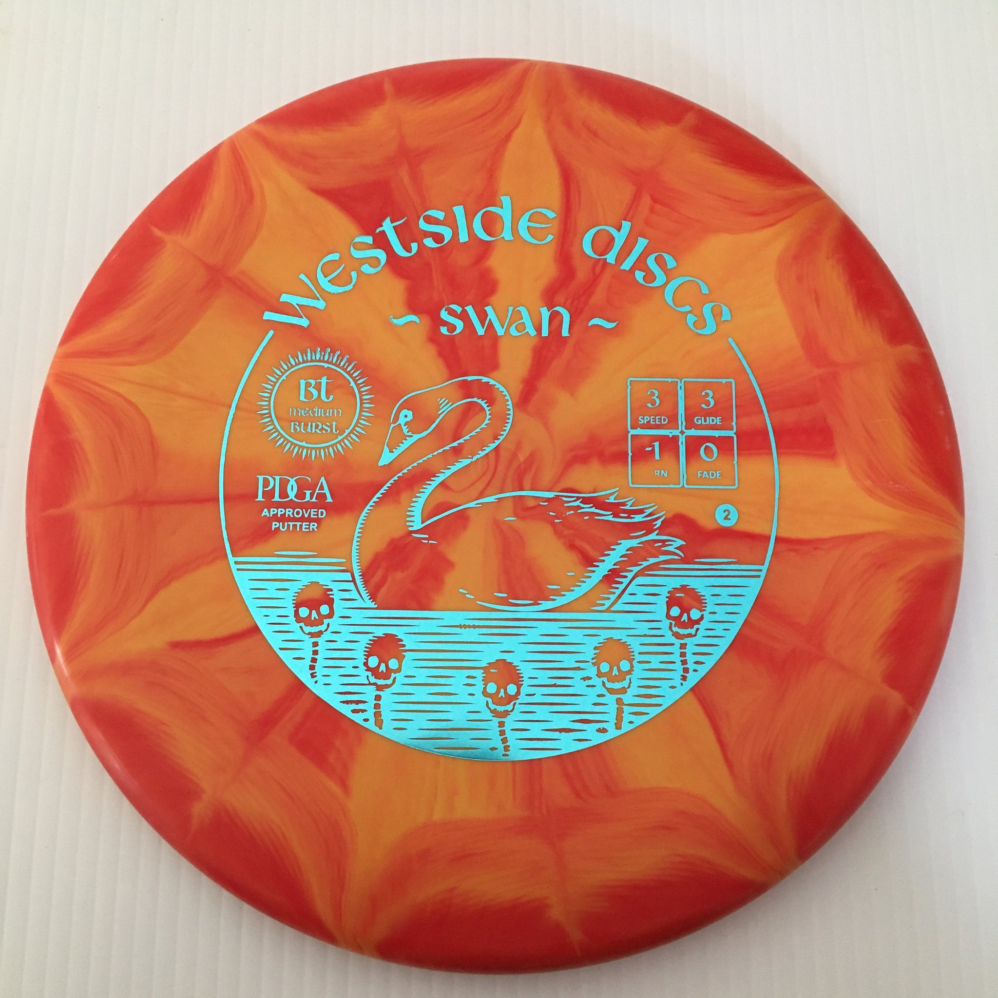 Westside Discs BT Medium Burst Swan 2 3/3/-1/0