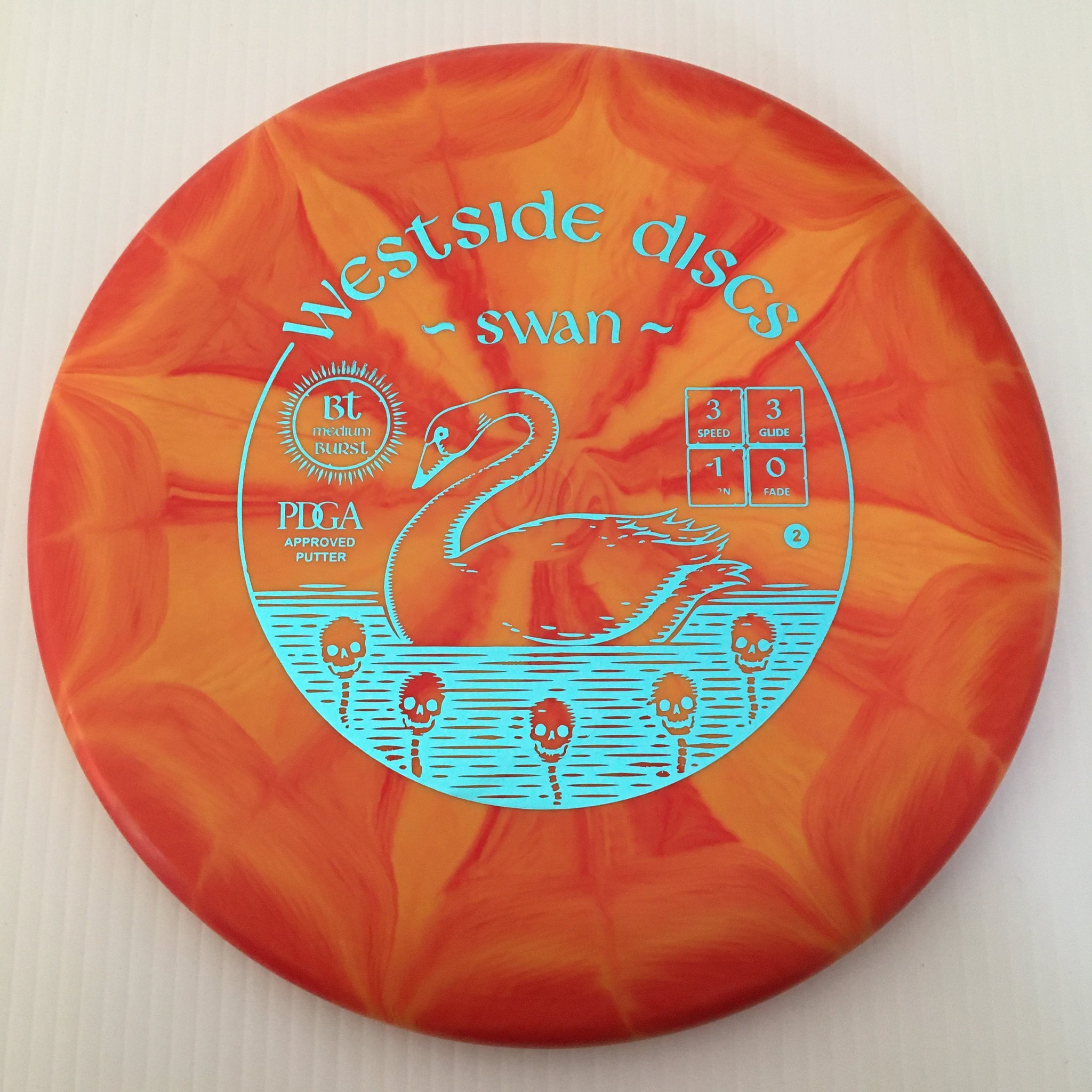 Westside Discs BT Medium Burst Swan 2 3/3/-1/0