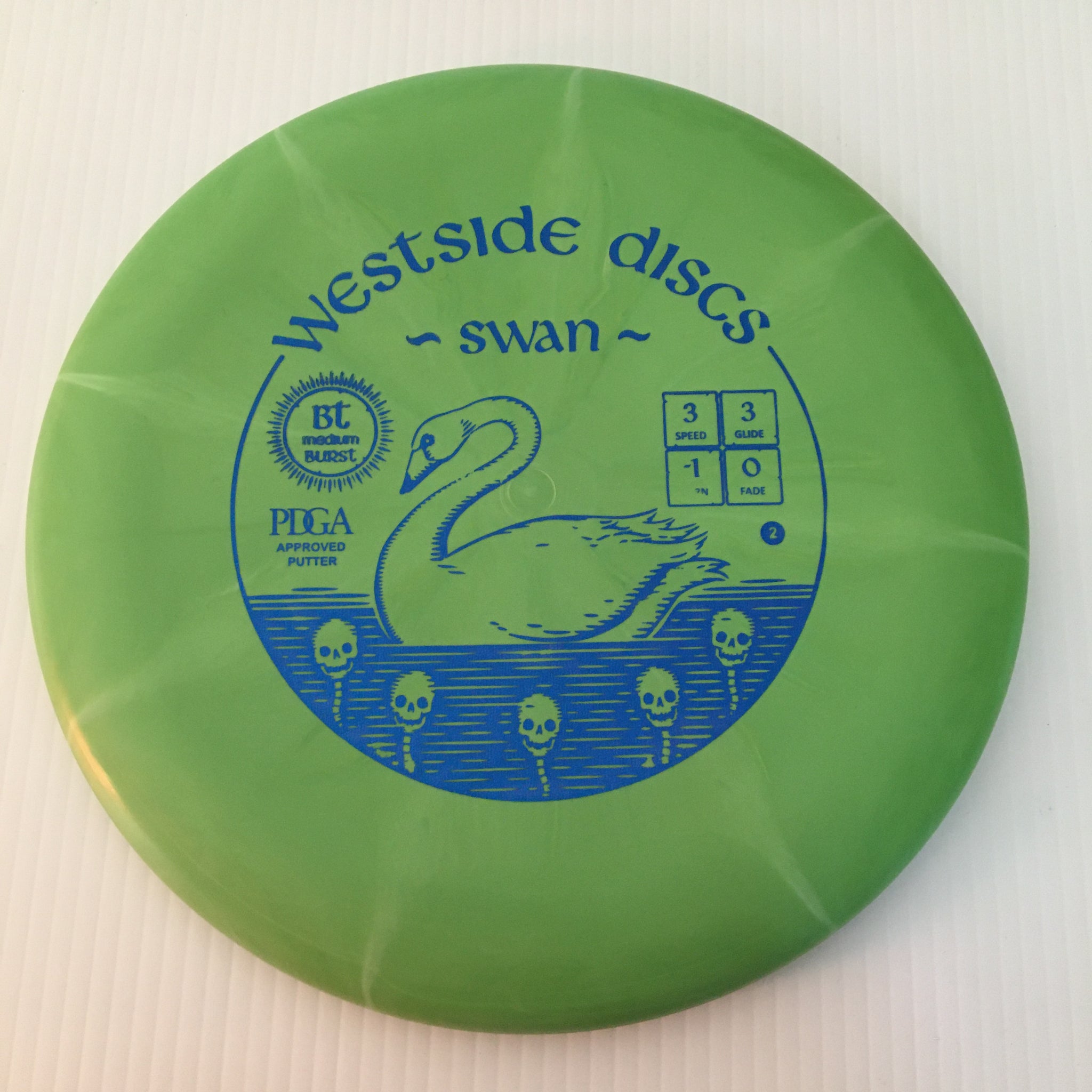Westside Discs BT Medium Burst Swan 2 3/3/-1/0