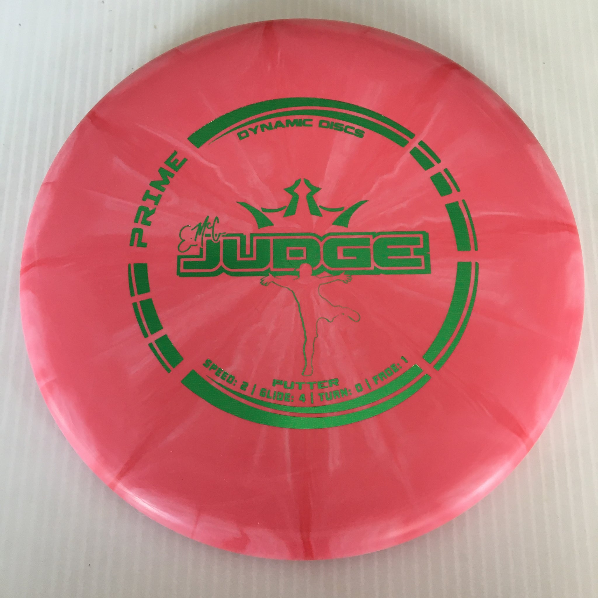 Dynamic Discs Prime Burst EMAC Judge 2/4/0/1