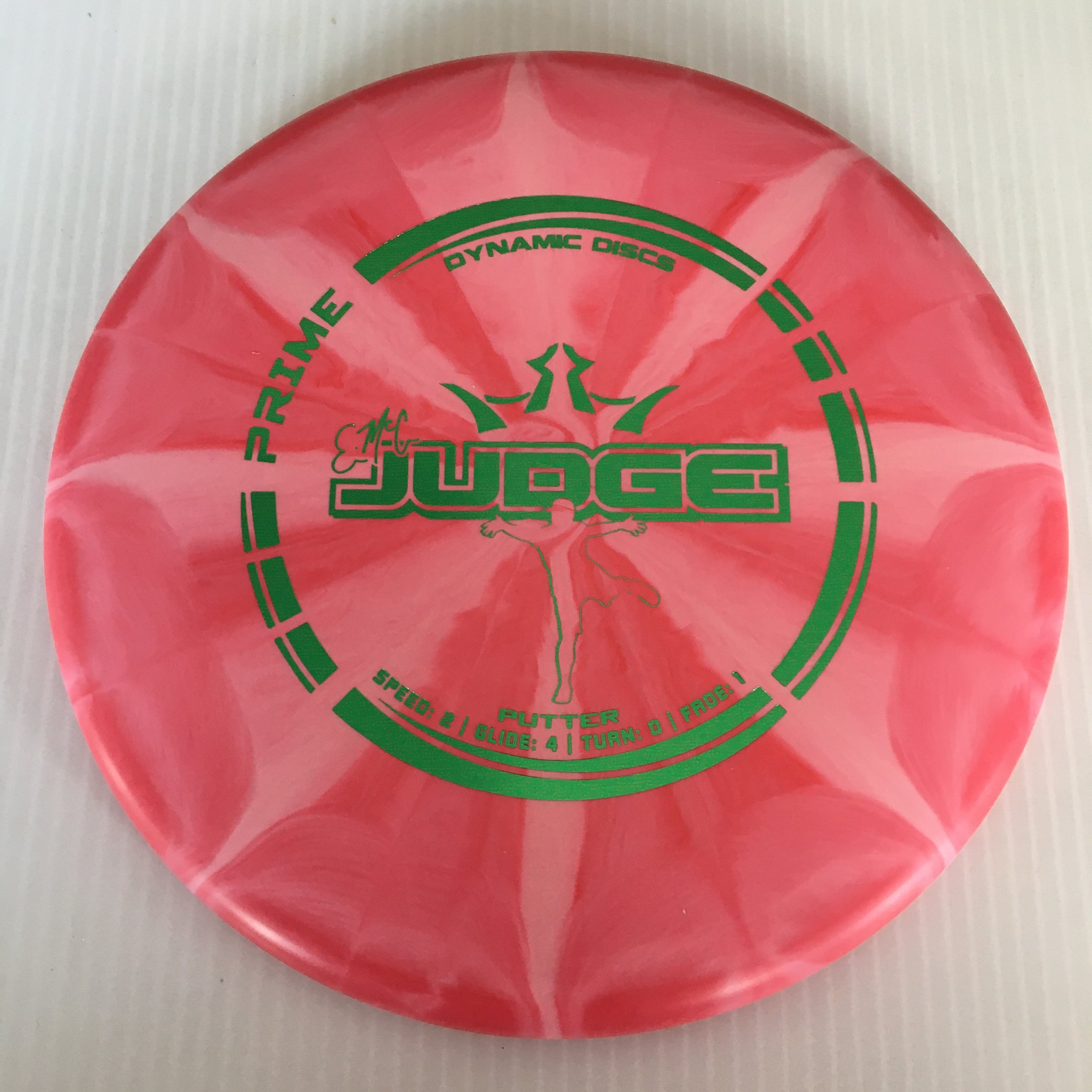 Dynamic Discs Prime Burst EMAC Judge 2/4/0/1