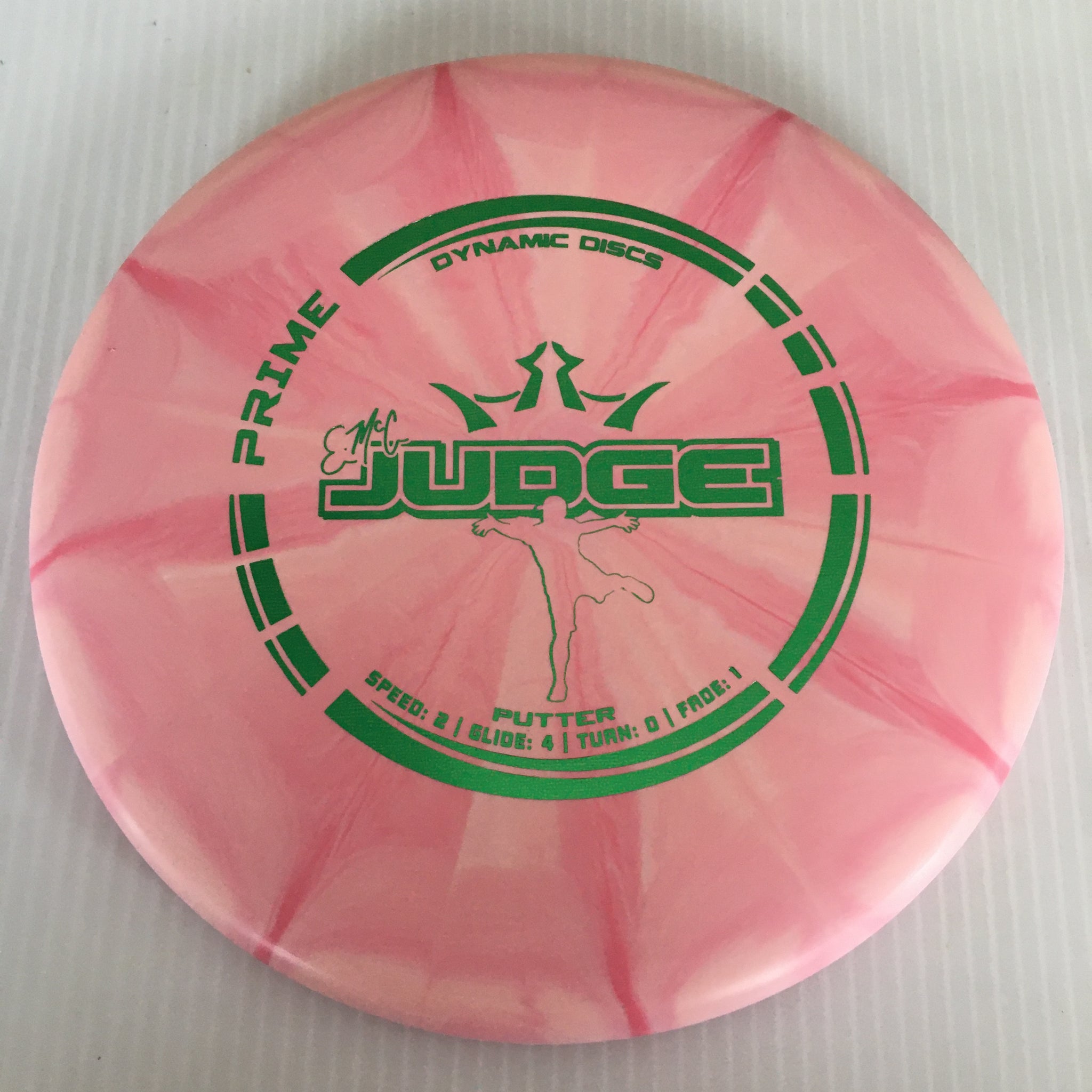 Dynamic Discs Prime Burst EMAC Judge 2/4/0/1