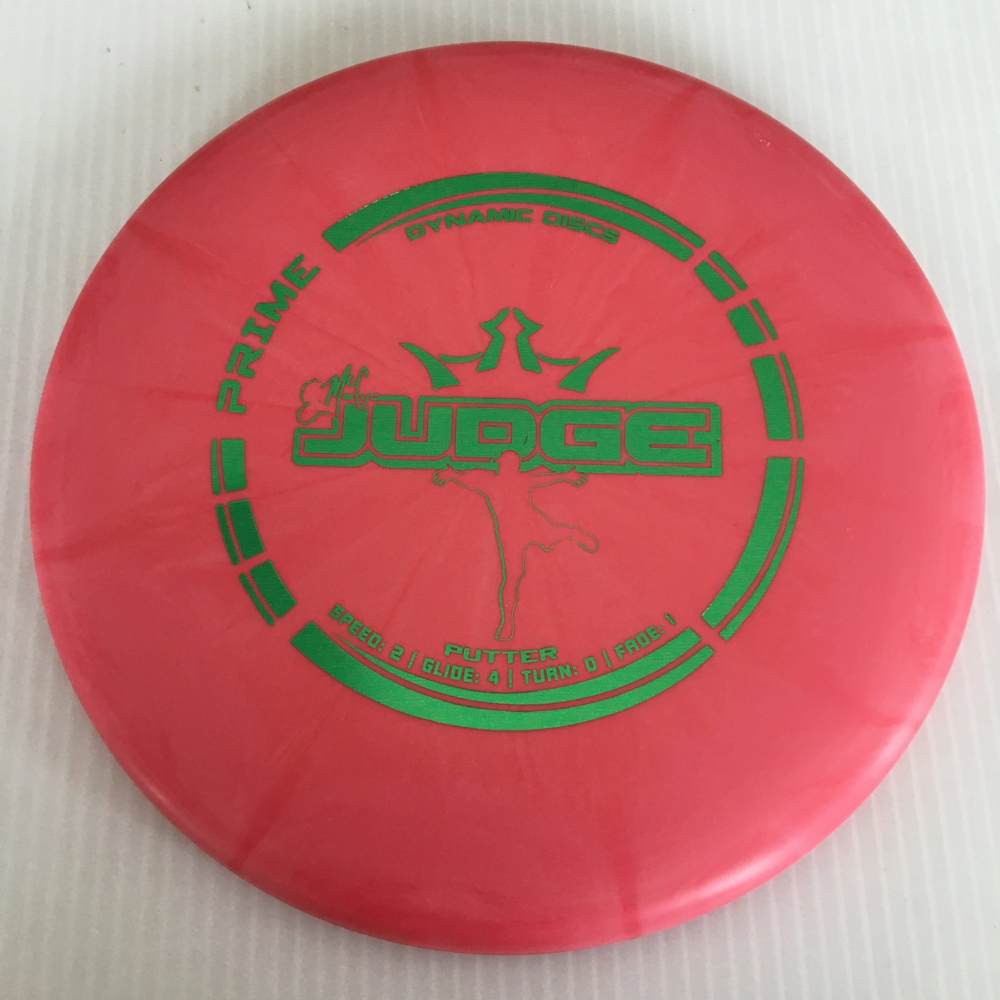 Dynamic Discs Prime Burst EMAC Judge 2/4/0/1