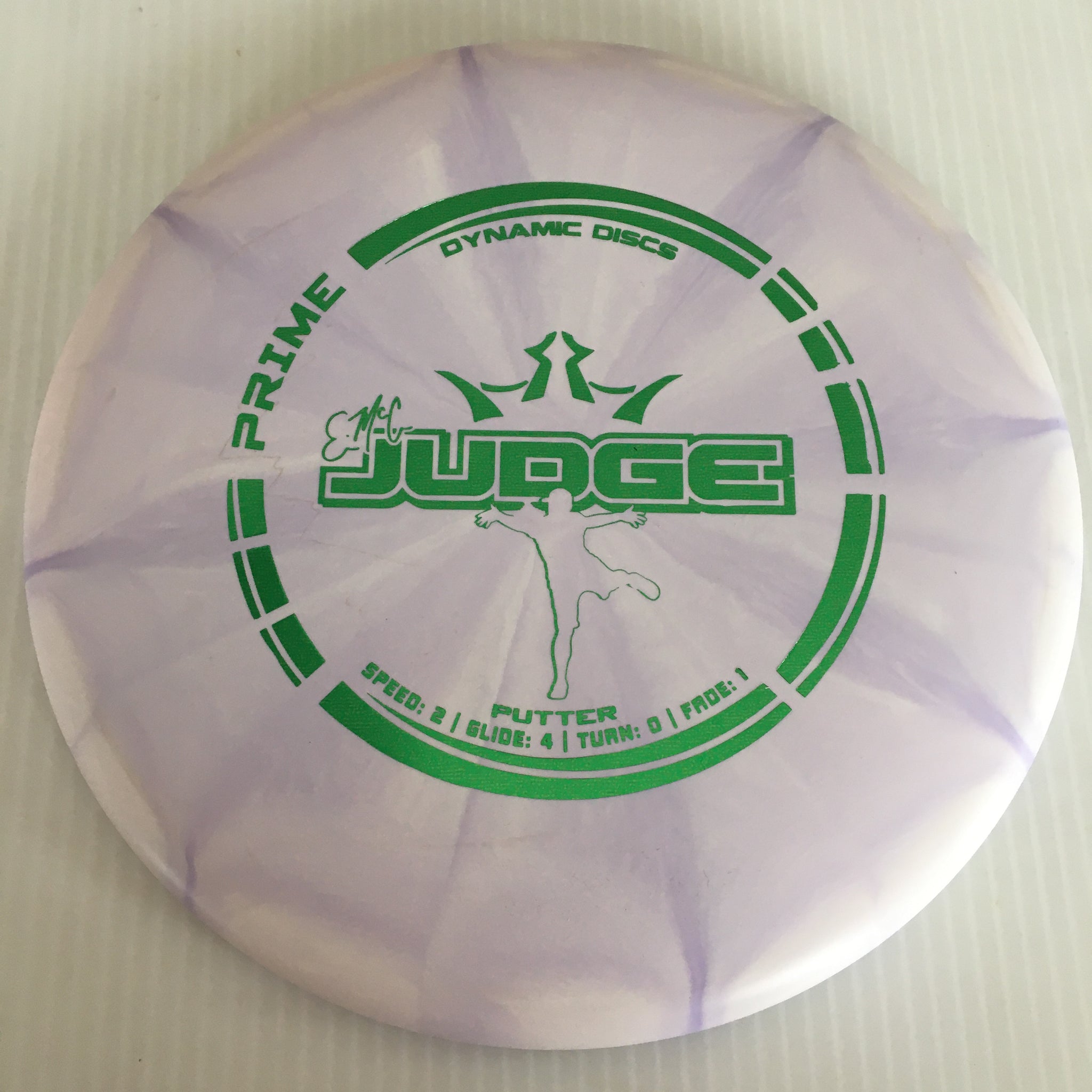 Dynamic Discs Prime Burst EMAC Judge 2/4/0/1