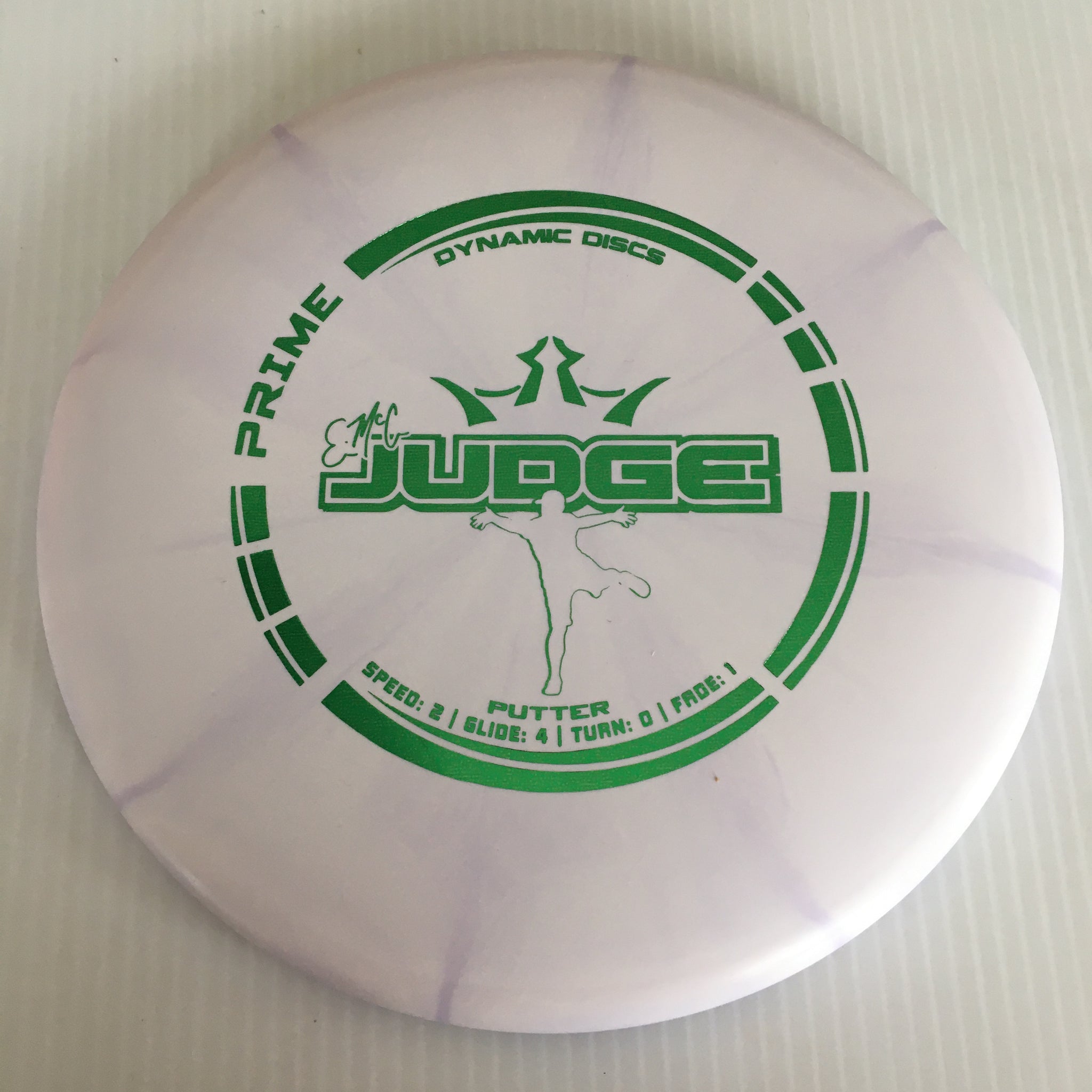 Dynamic Discs Prime Burst EMAC Judge 2/4/0/1