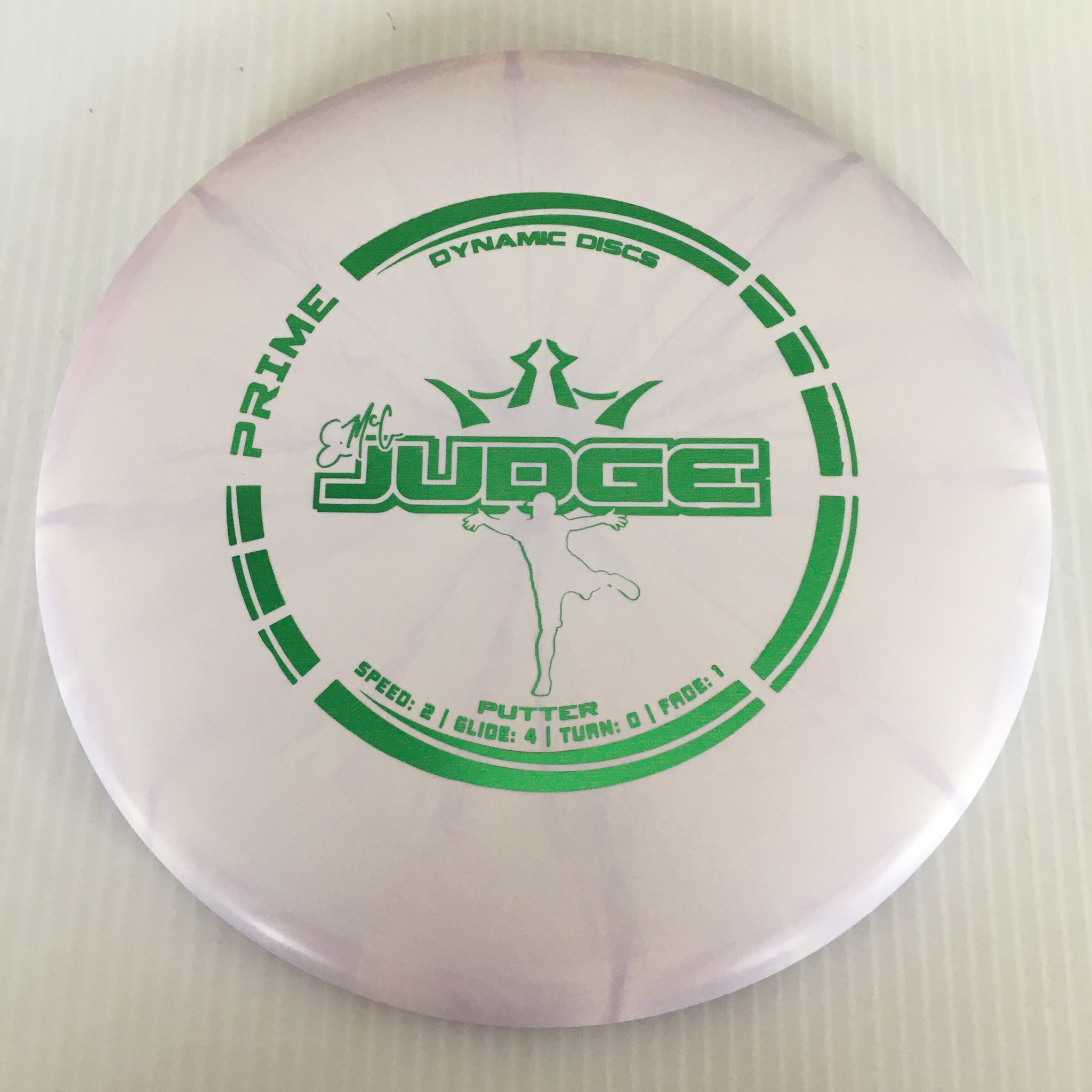 Dynamic Discs Prime Burst EMAC Judge 2/4/0/1