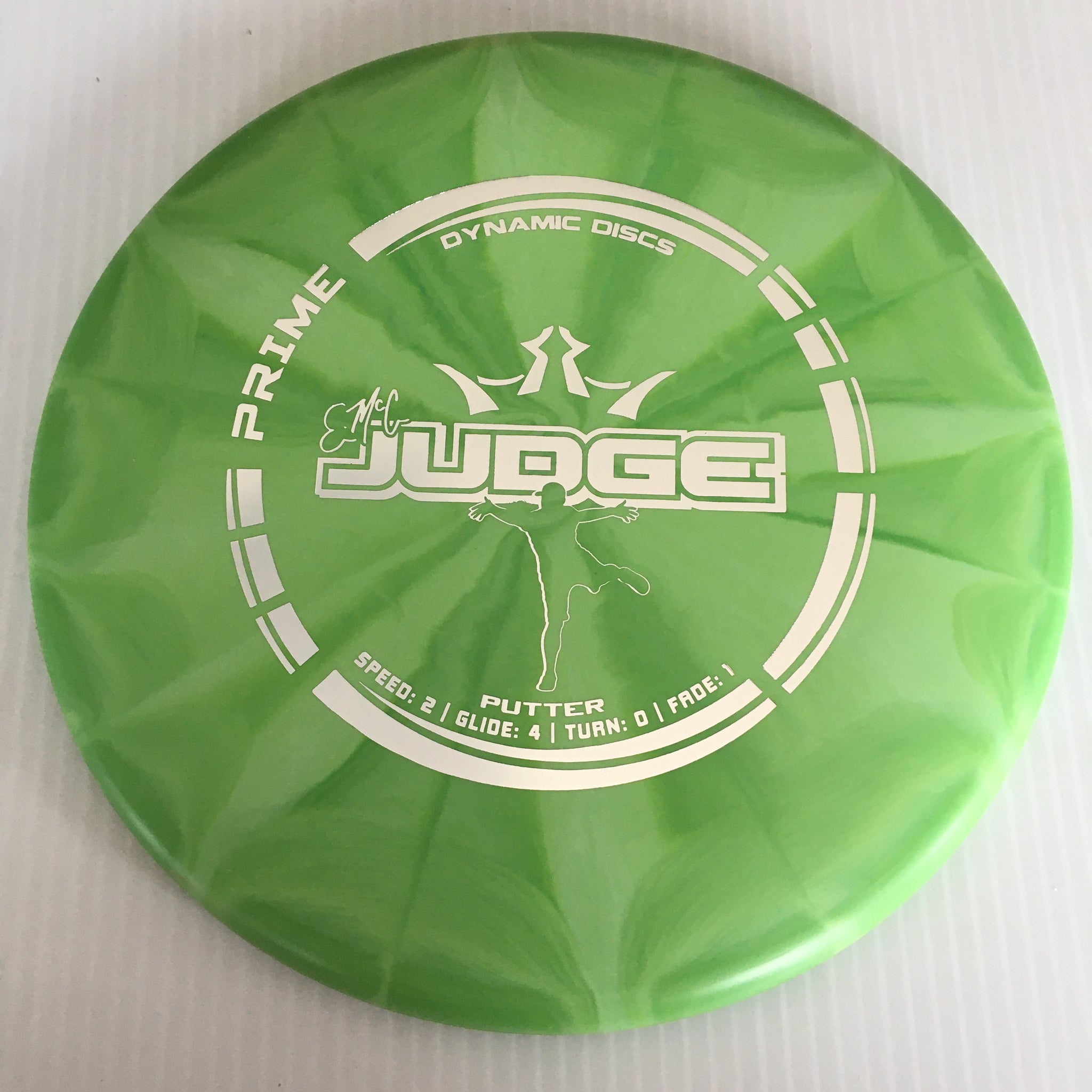 Dynamic Discs Prime Burst EMAC Judge 2/4/0/1