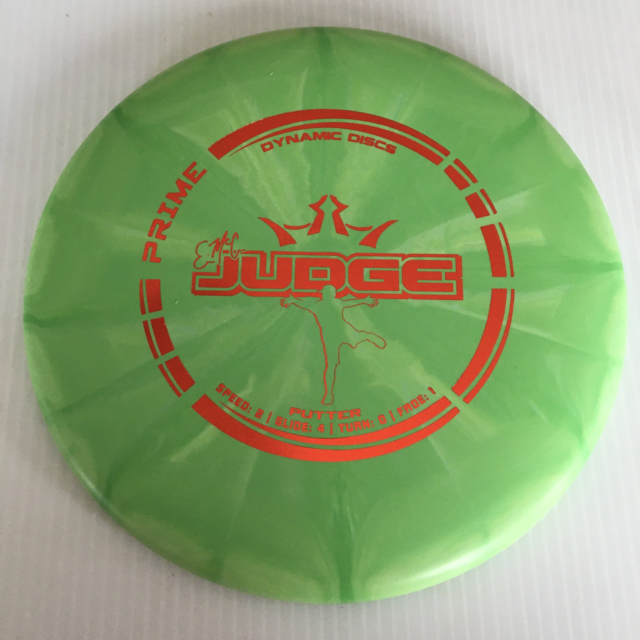 Dynamic Discs Prime Burst EMAC Judge 2/4/0/1