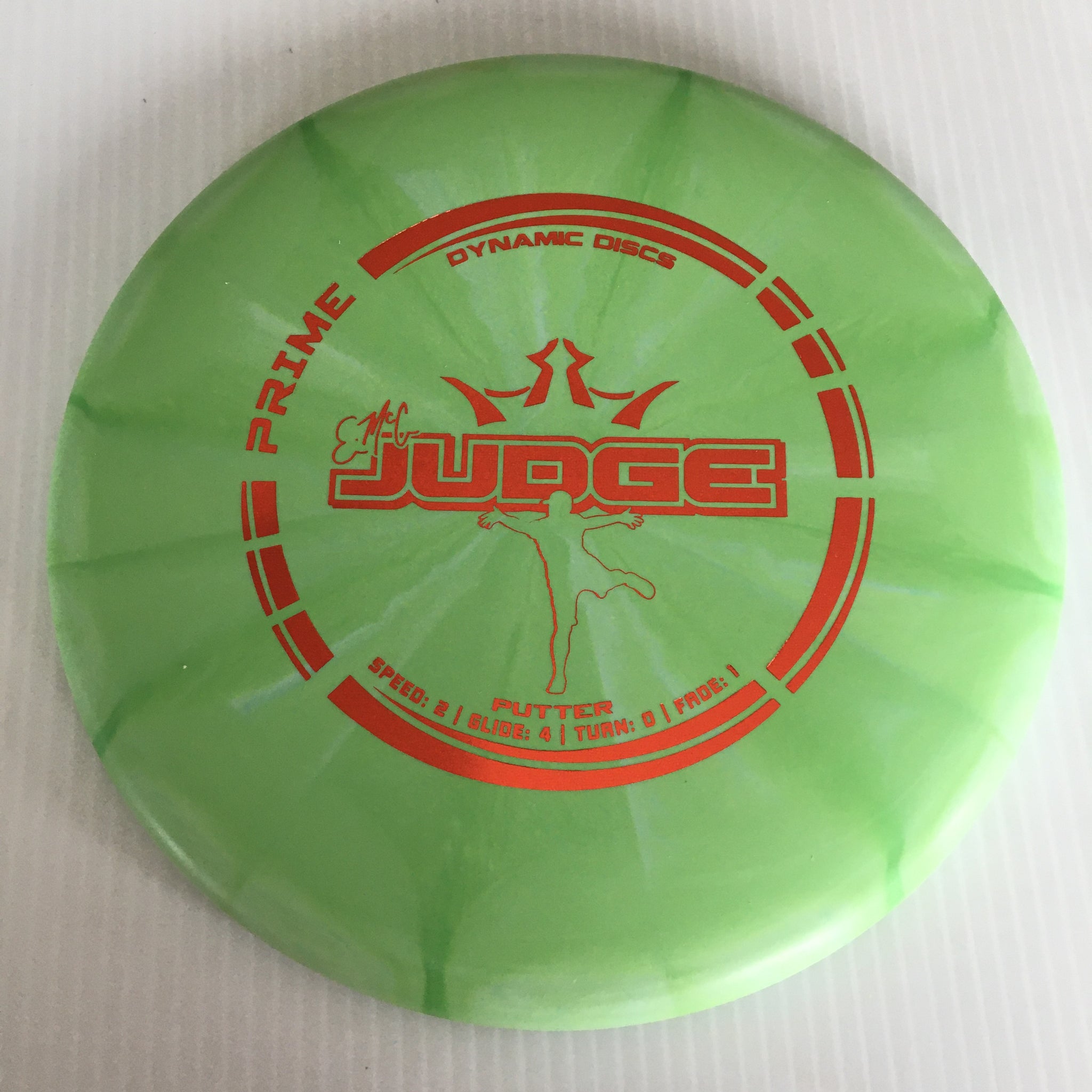 Dynamic Discs Prime Burst EMAC Judge 2/4/0/1
