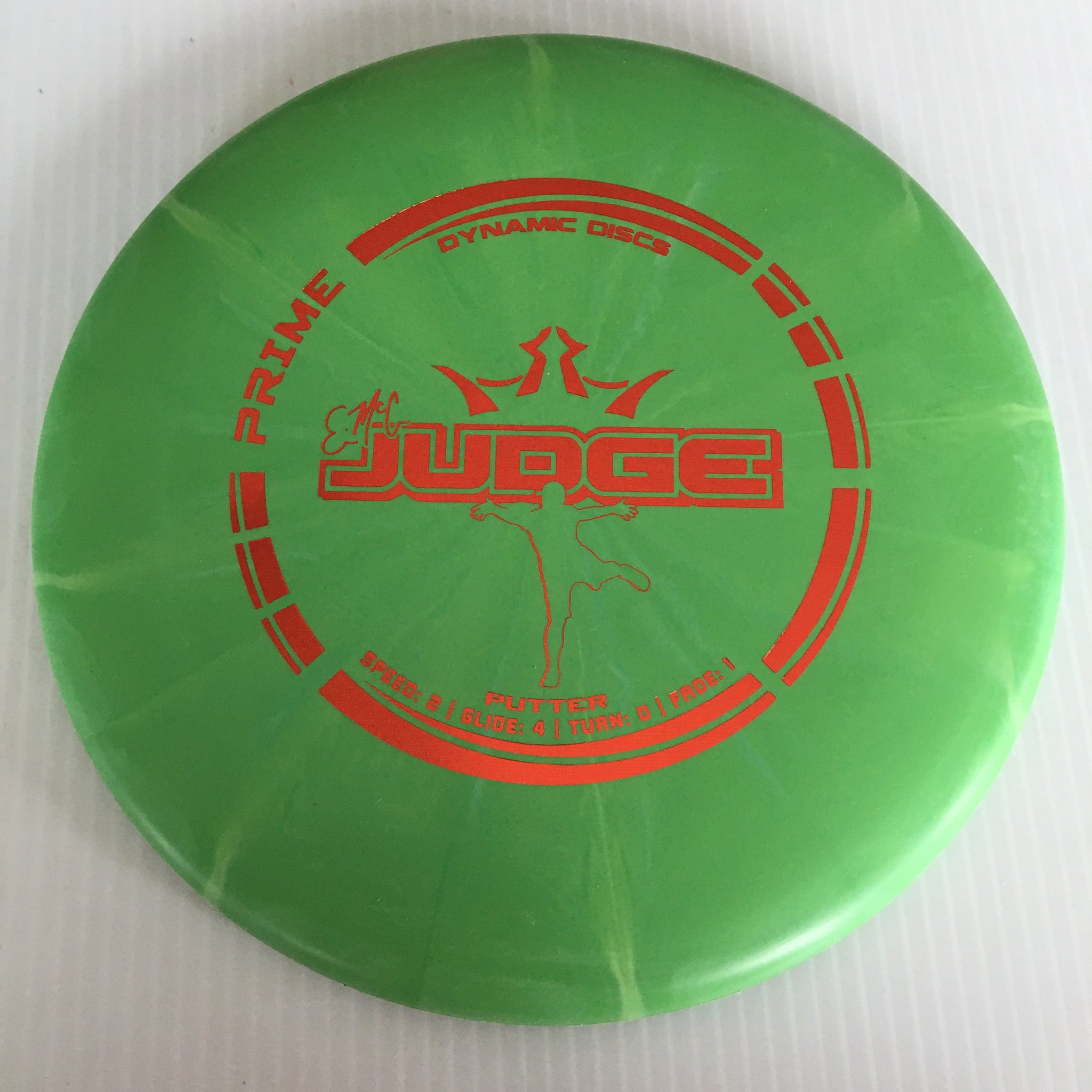 Dynamic Discs Prime Burst EMAC Judge 2/4/0/1