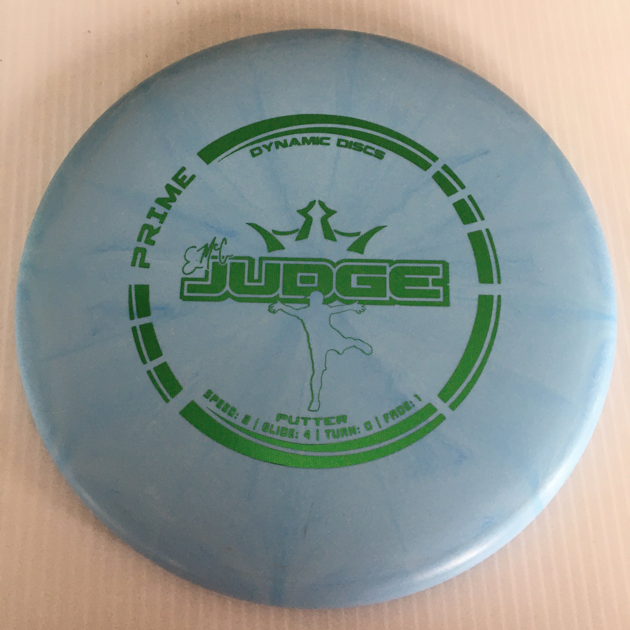 Dynamic Discs Prime Burst EMAC Judge 2/4/0/1