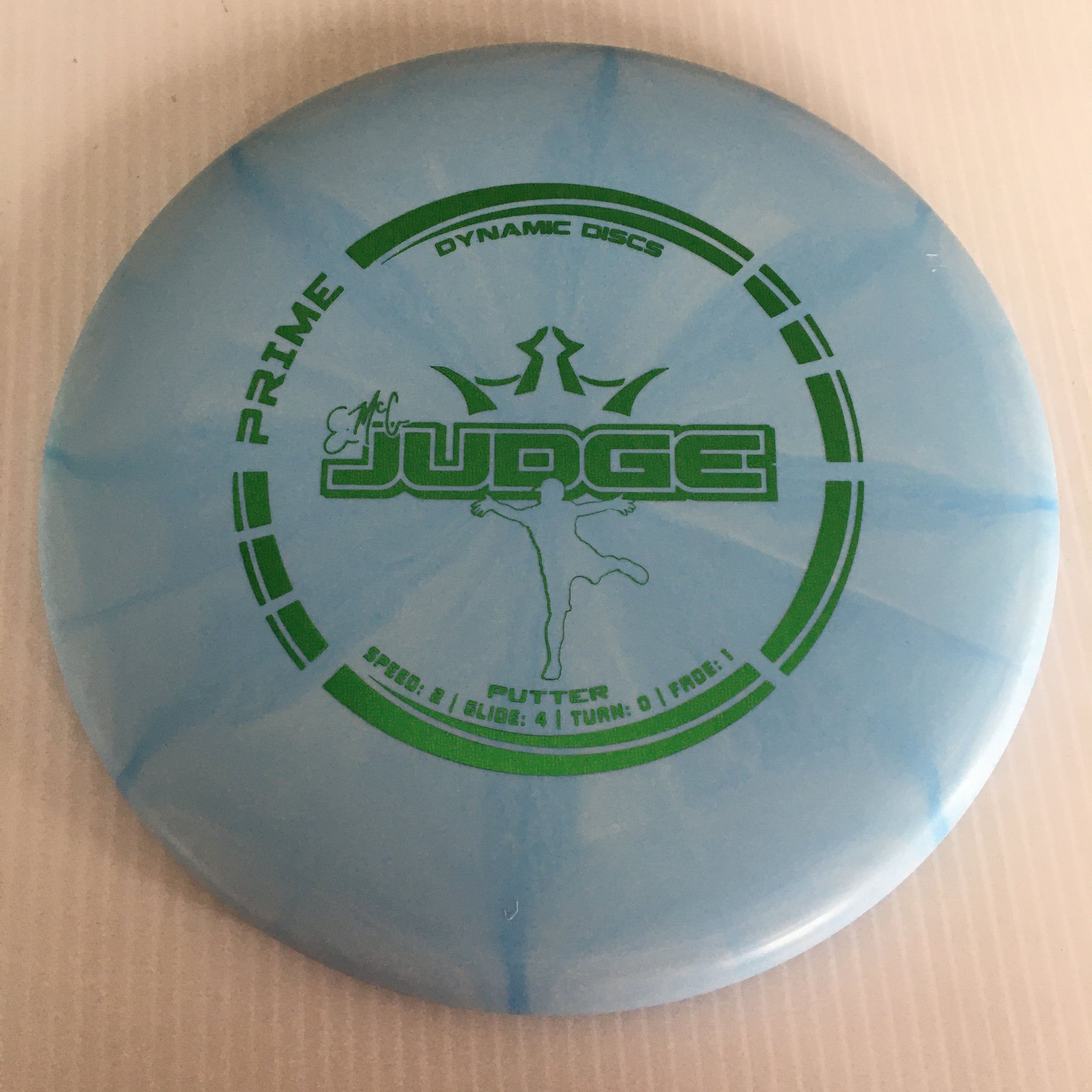 Dynamic Discs Prime Burst EMAC Judge 2/4/0/1