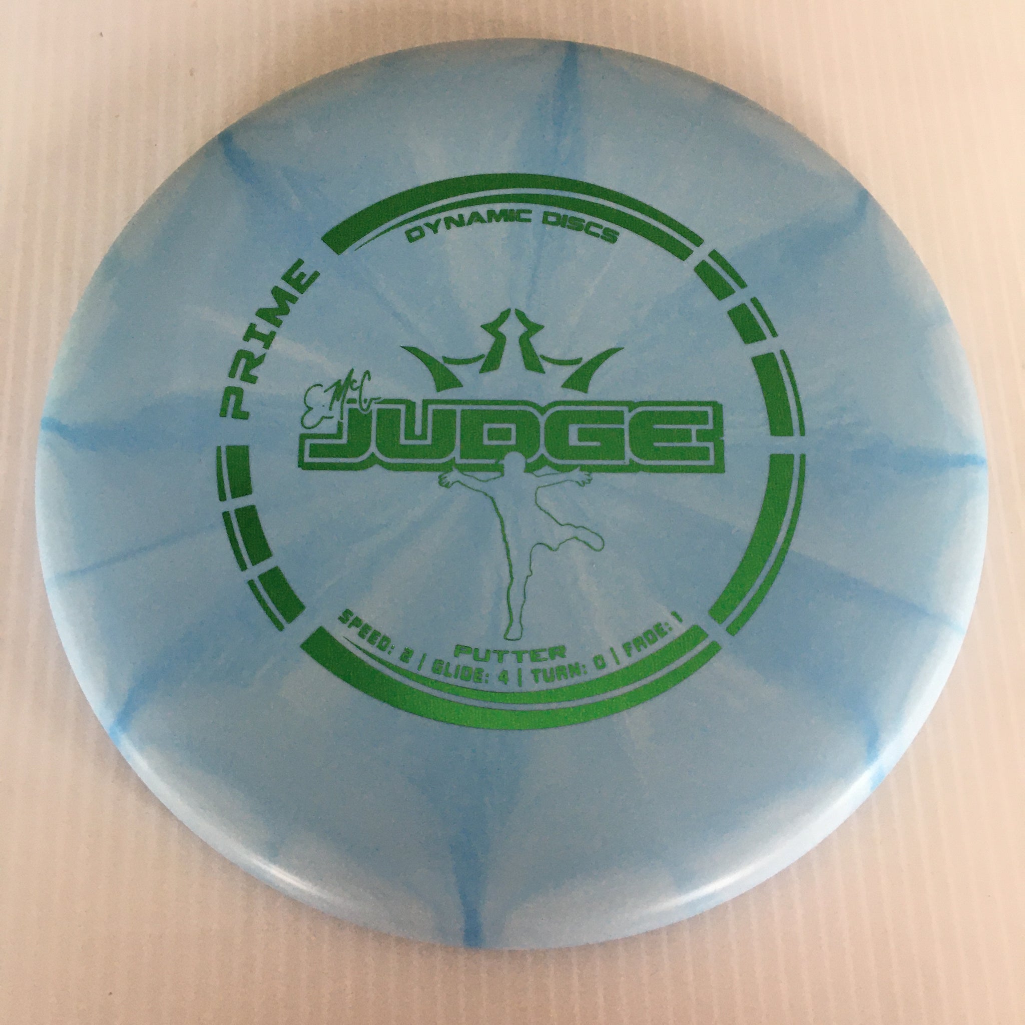 Dynamic Discs Prime Burst EMAC Judge 2/4/0/1