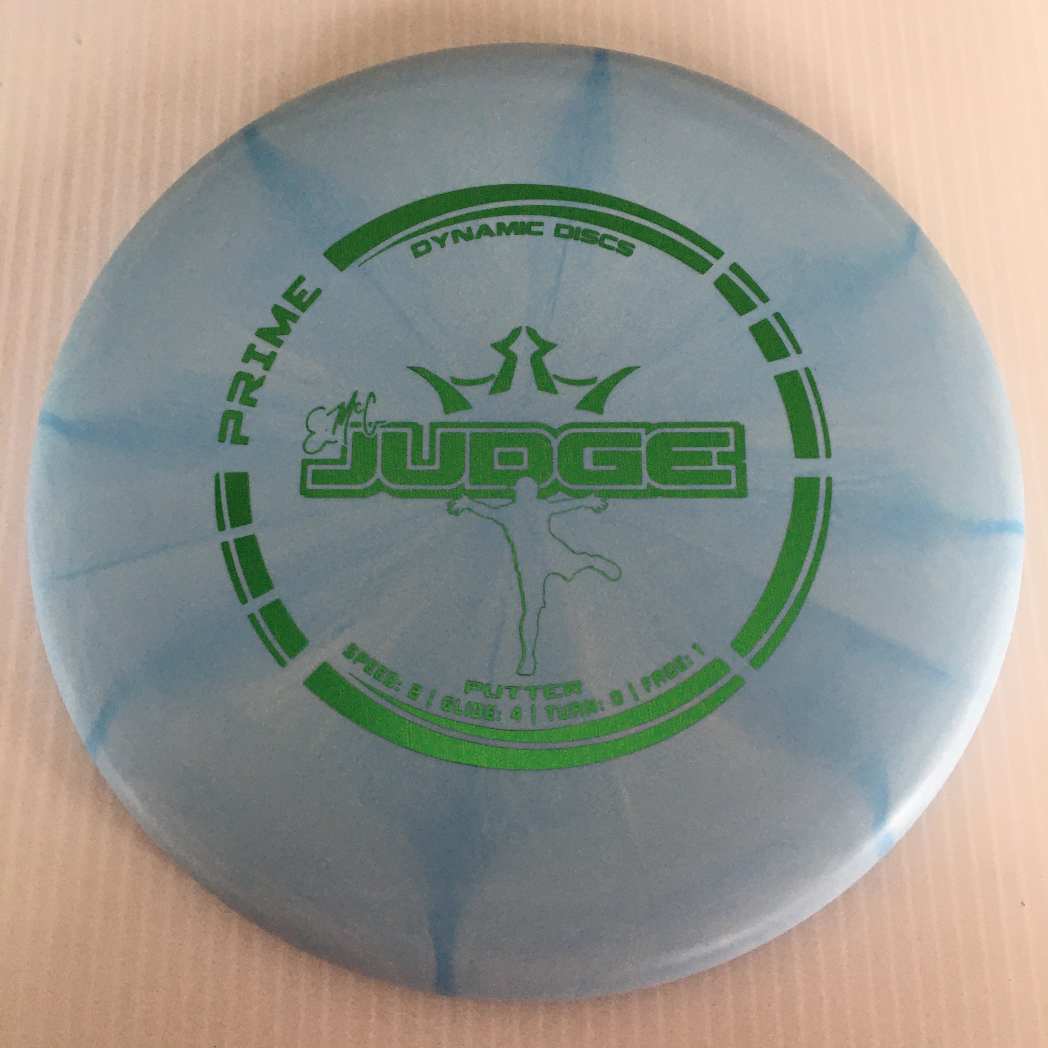 Dynamic Discs Prime Burst EMAC Judge 2/4/0/1