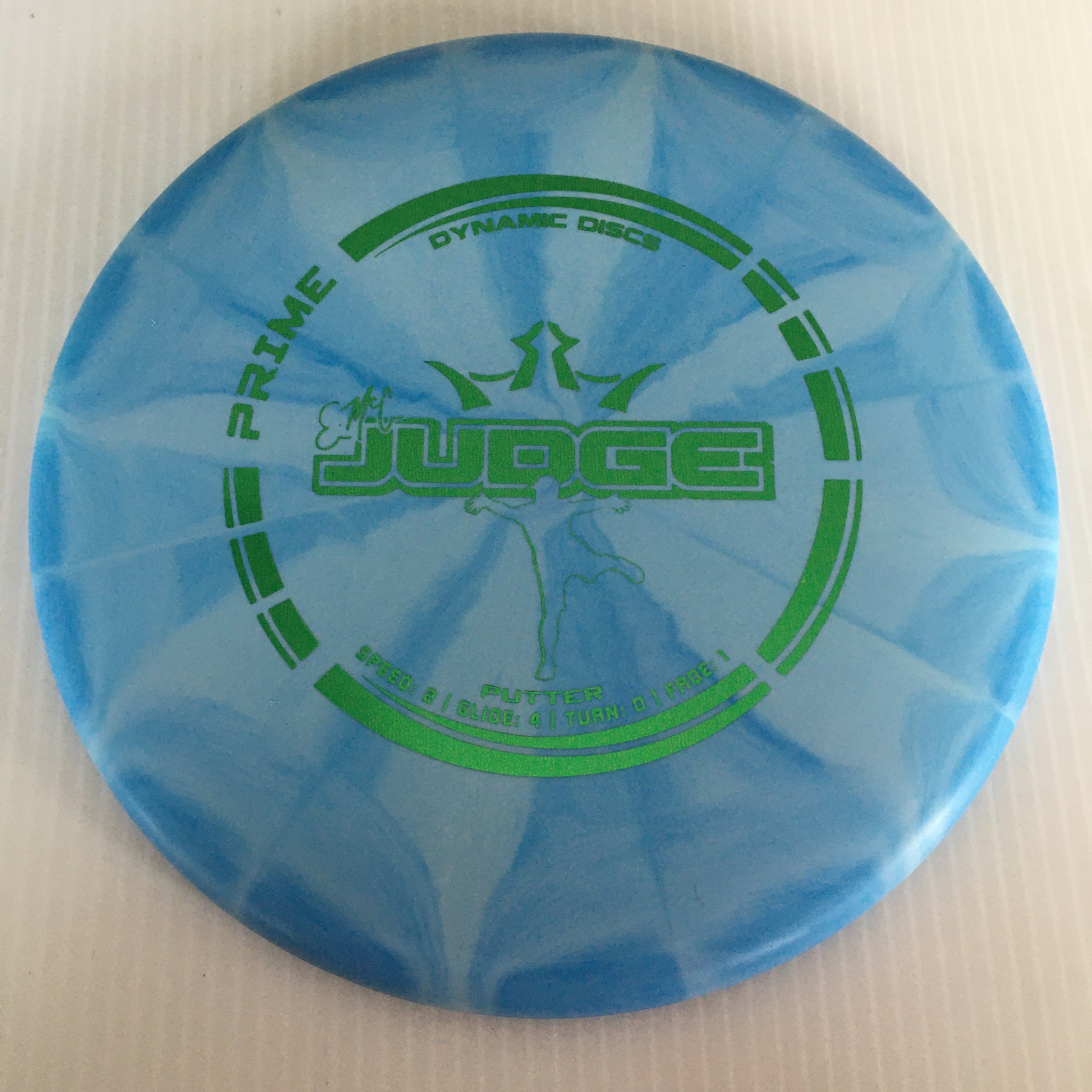 Dynamic Discs Prime Burst EMAC Judge 2/4/0/1