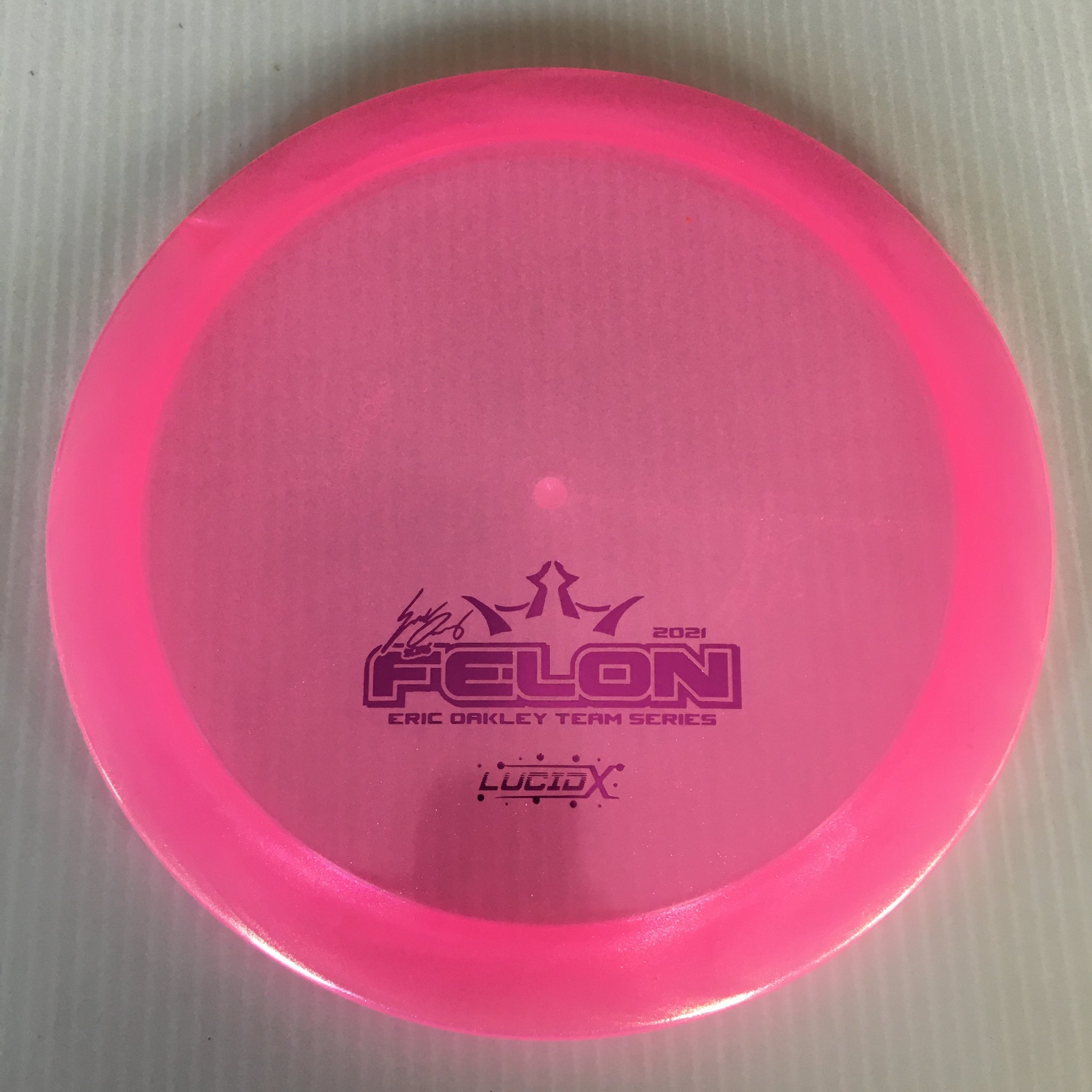 Dynamic Discs 2021 Eric Oakley Team Series V1 Lucid-X Glimmer Felon 9/3/0.5/4