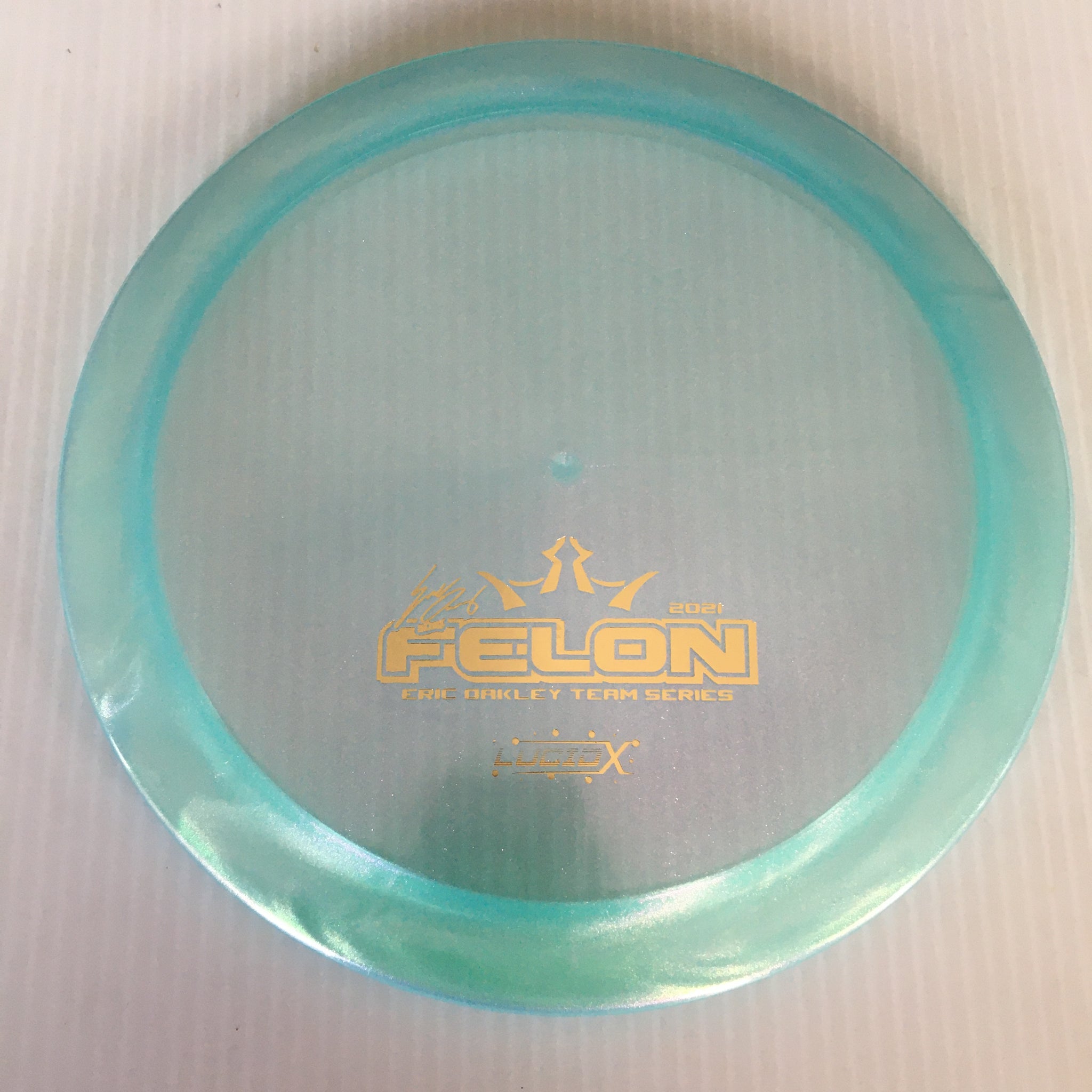 Dynamic Discs 2021 Eric Oakley Team Series V1 Lucid-X Glimmer Felon 9/3/0.5/4
