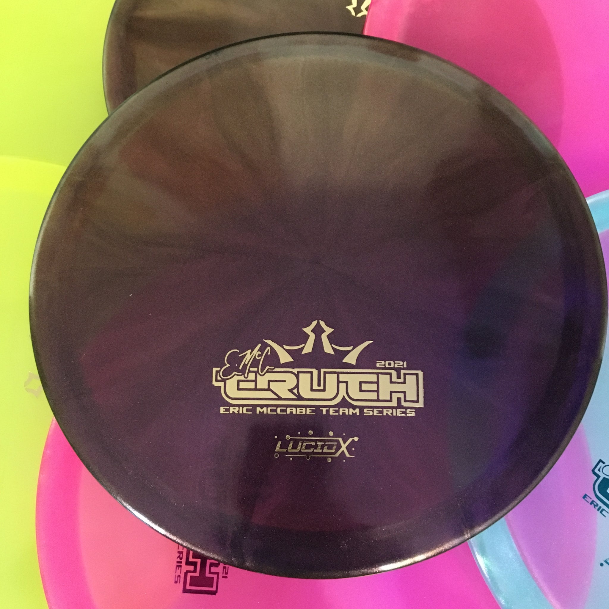 Dynamic Discs 2021 Eric McCabe Team Series V1 Lucid-X Glimmer eMac Truth 5/5/0/2