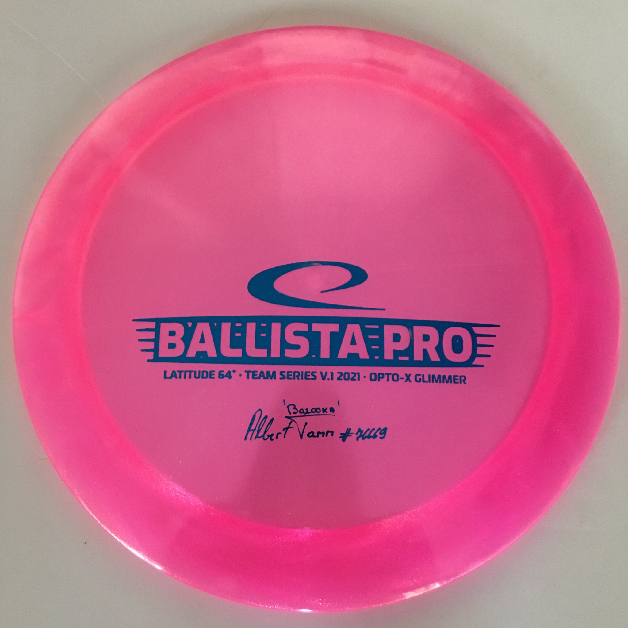 Latitude 64° 2021 Albert Tamm Team Series V1 Opto-X Glimmer Ballista Pro 14/4/0/3