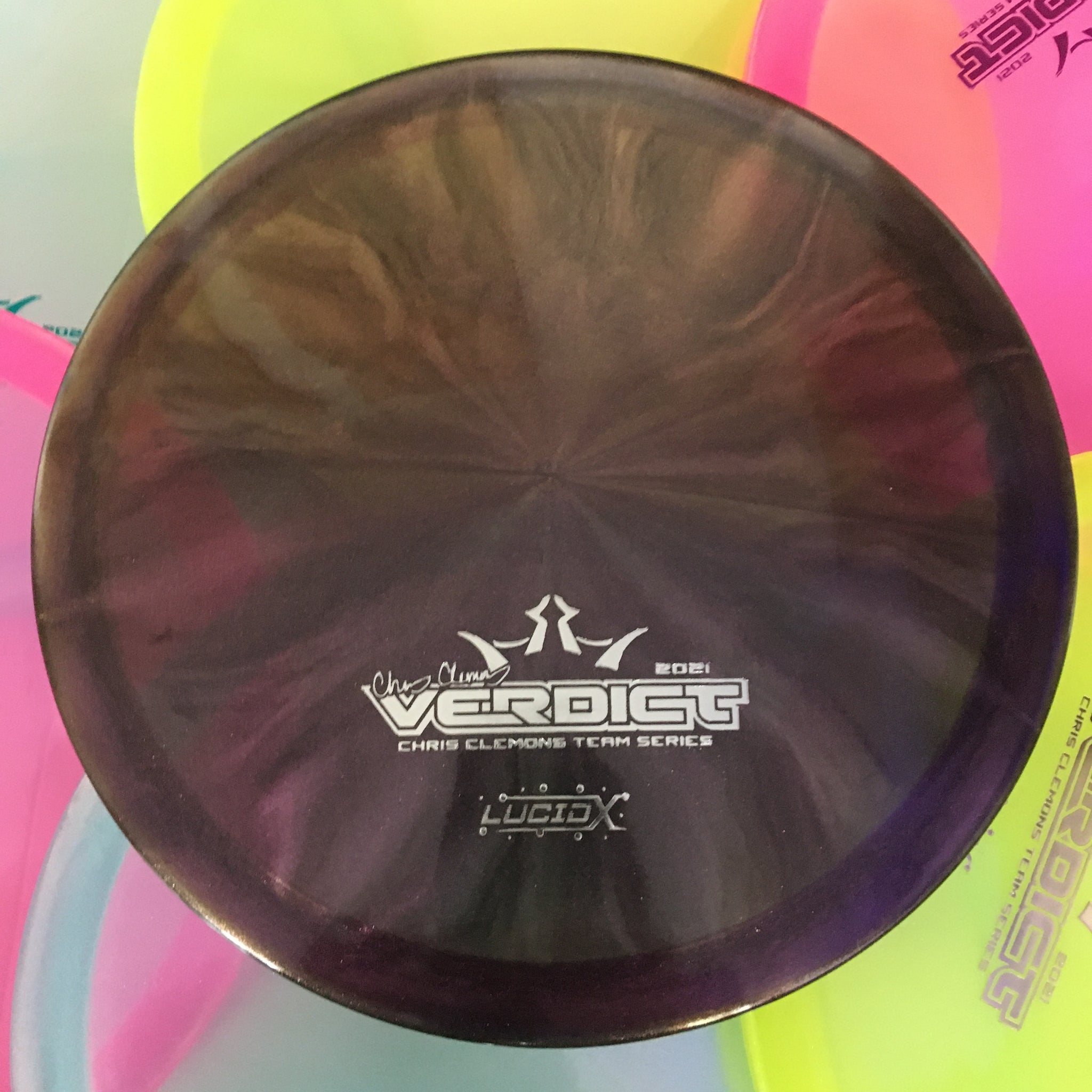 Dynamic Discs 2021 Chris Clemons Team Series V1 Lucid-X Glimmer Verdict 5/4/0/3.5