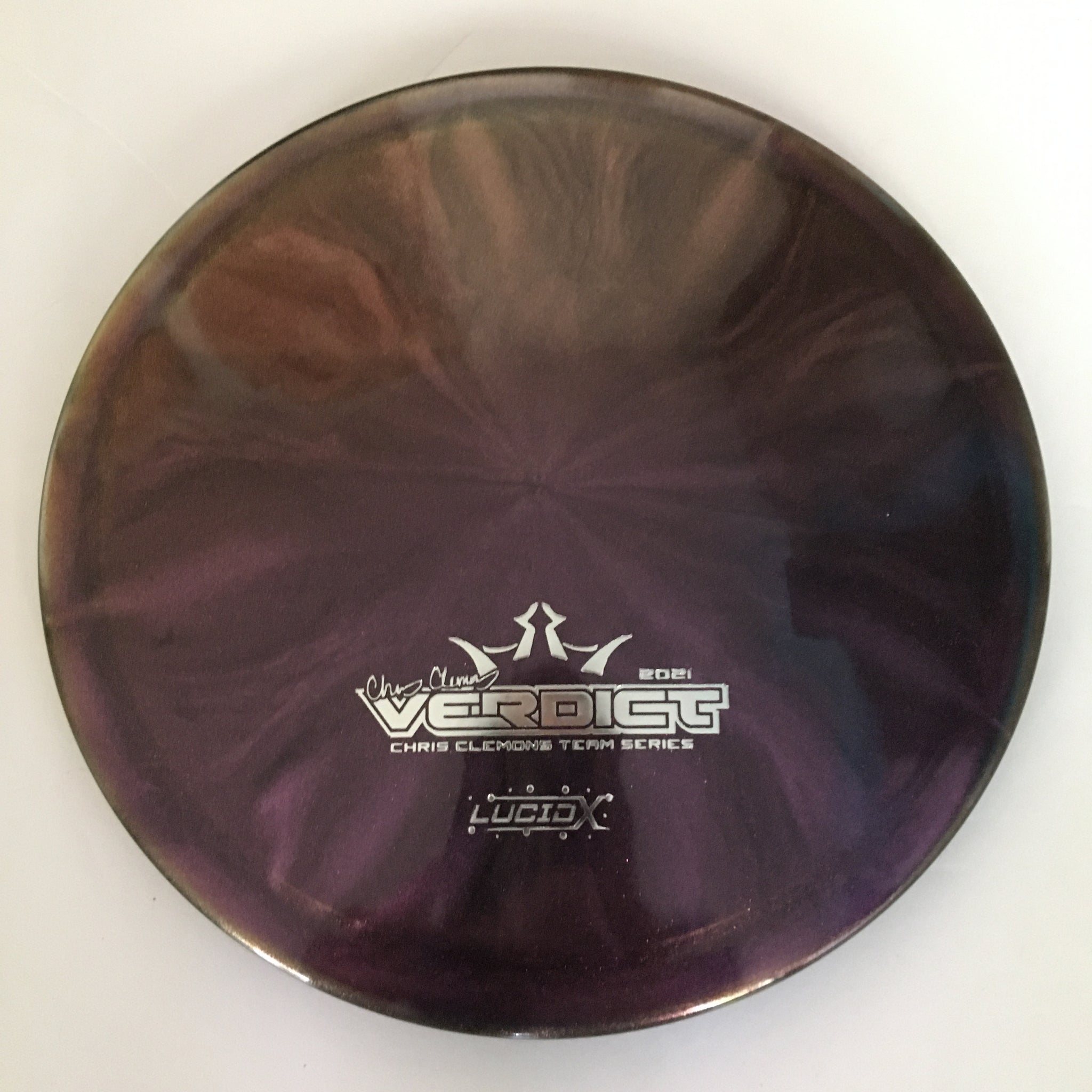 Dynamic Discs 2021 Chris Clemons Team Series V1 Lucid-X Glimmer Verdict 5/4/0/3.5