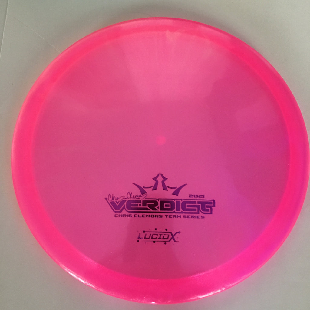 Dynamic Discs 2021 Chris Clemons Team Series V1 Lucid-X Glimmer Verdict 5/4/0/3.5