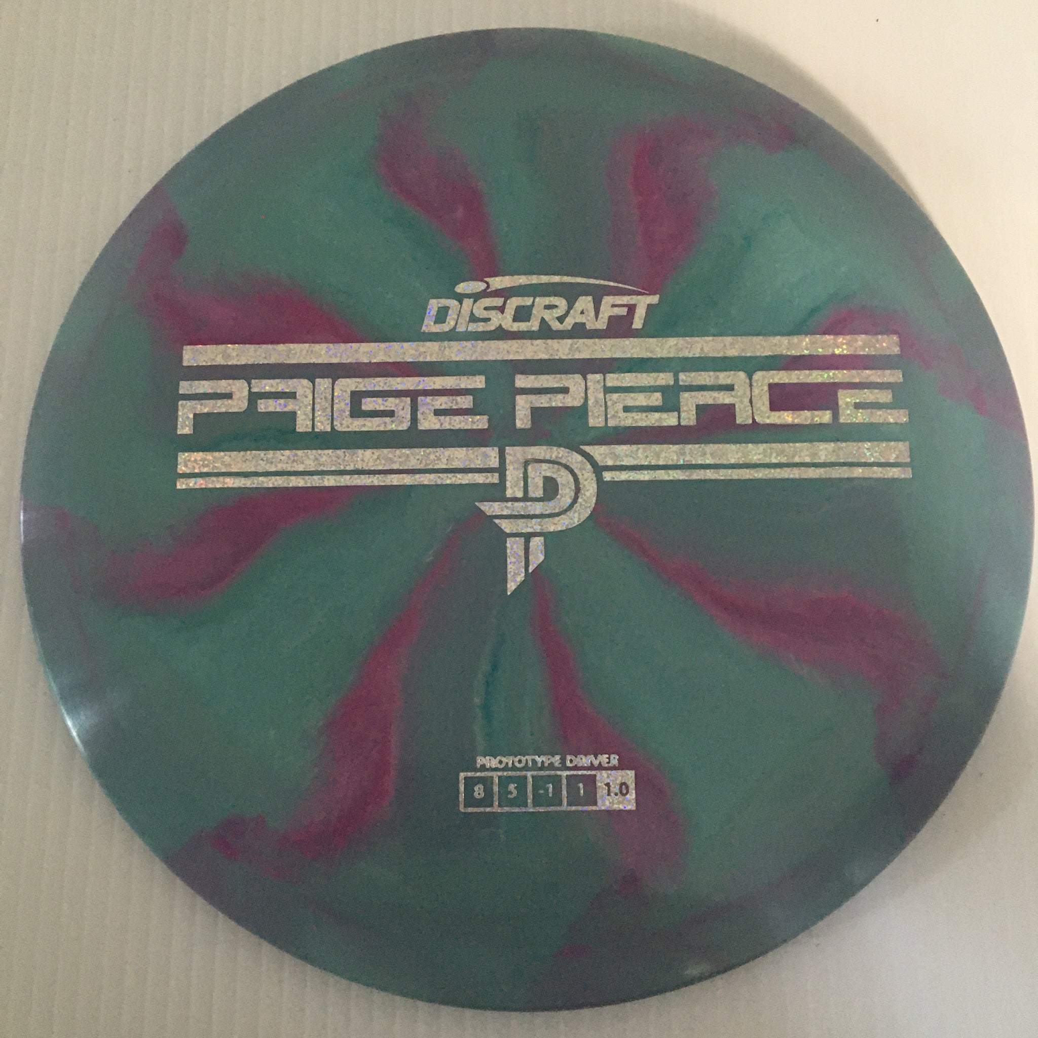 Discraft Paige Pierce Prototype Swirly ESP Passion 8/5/-1/1