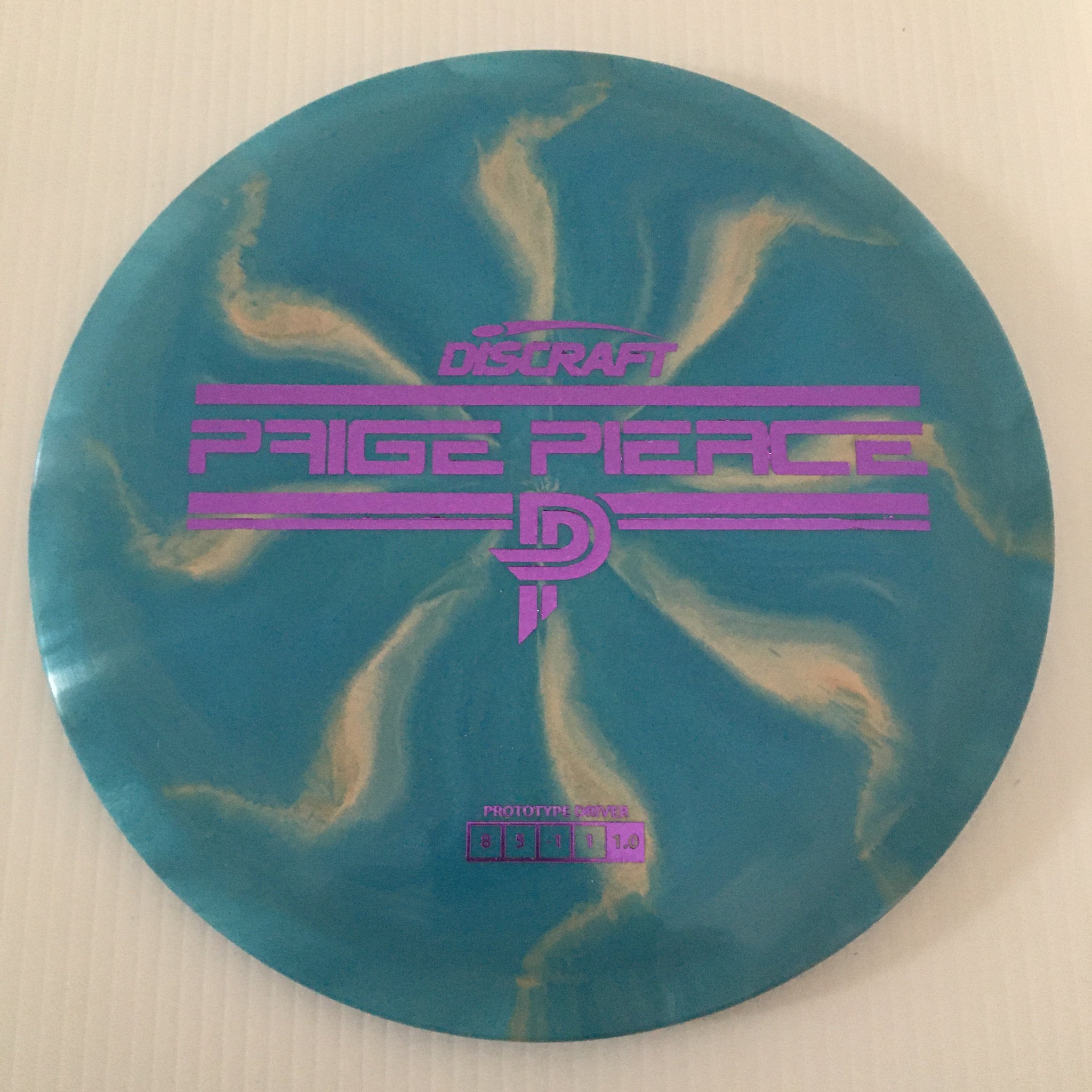 Discraft Paige Pierce Prototype Swirly ESP Passion 8/5/-1/1