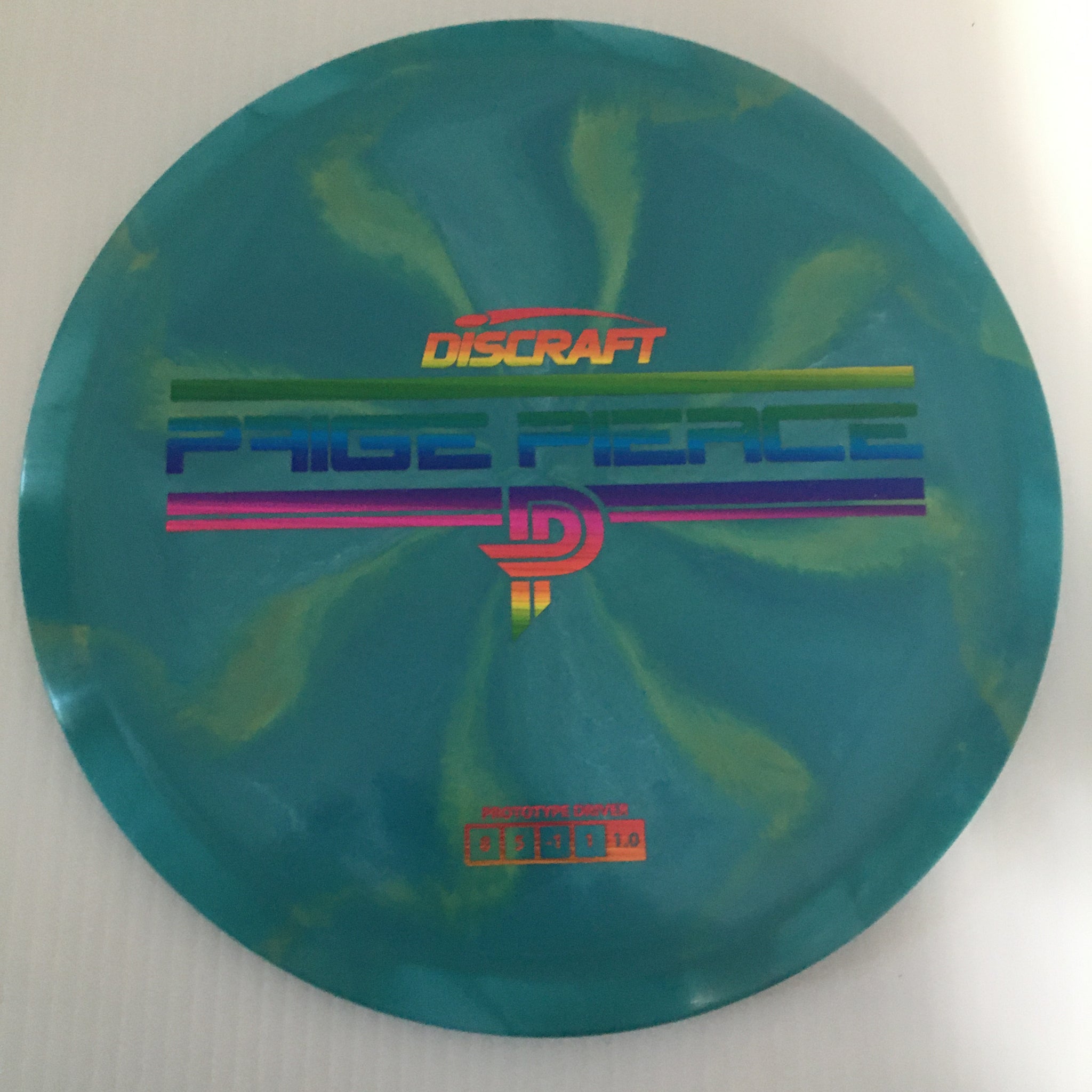 Discraft Paige Pierce Prototype Swirly ESP Passion 8/5/-1/1