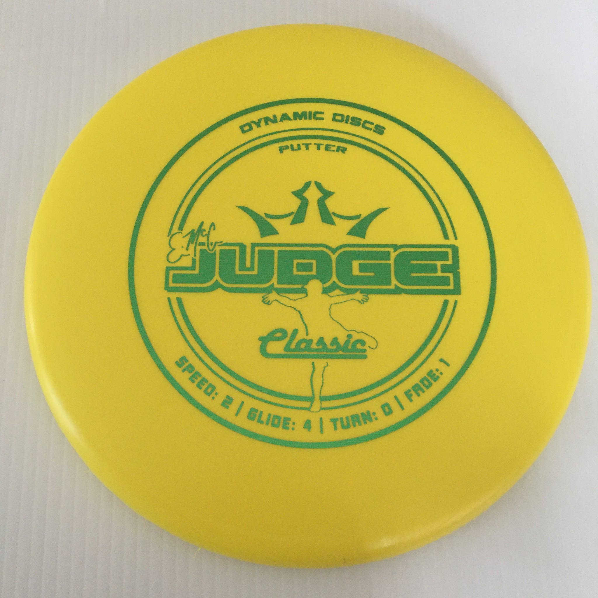 Dynamic Discs Classic EMAC Judge 2/4/0/1