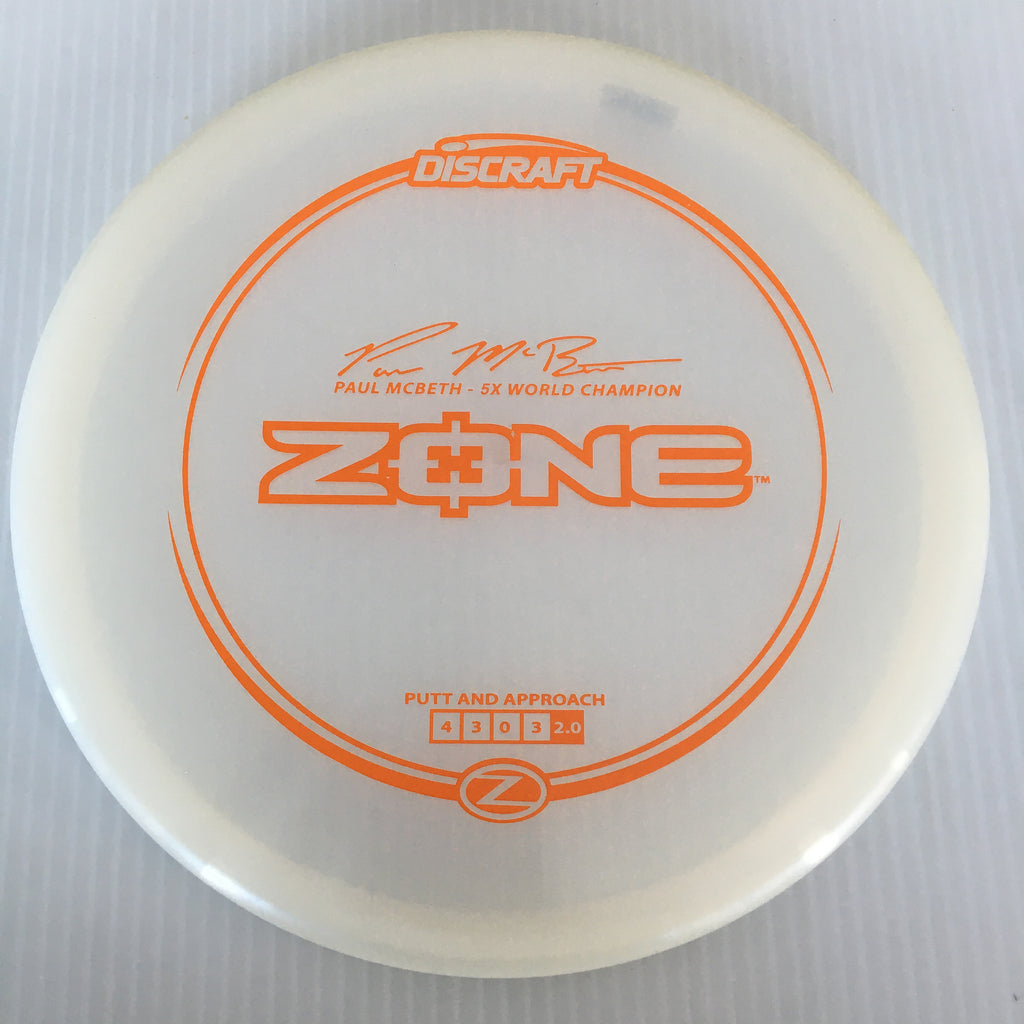 Discraft Paul McBeth 5x Z Zone 4/3/0/3 (173-174g)