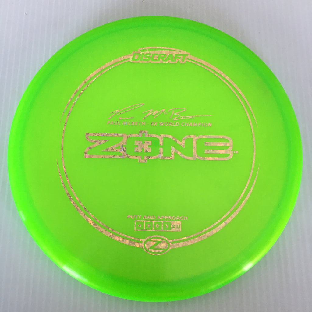 Discraft Paul McBeth 5x Z Zone 4/3/0/3 (173-174g)