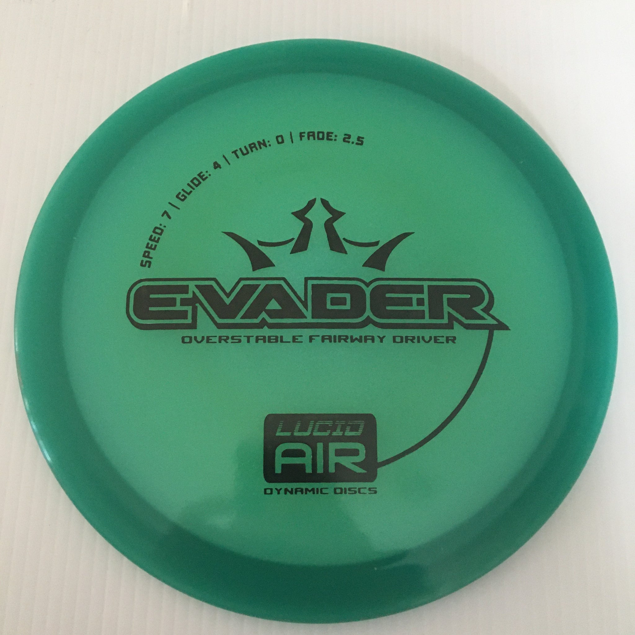 Dynamic Discs Lucid Air Evader 7/4/0/2.5