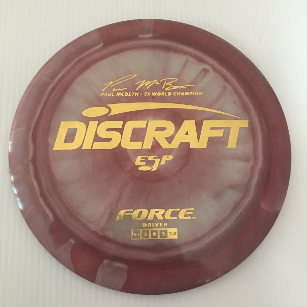 Discraft 5x Paul McBeth ESP Force 12/5/0/3 (173-174 grams)