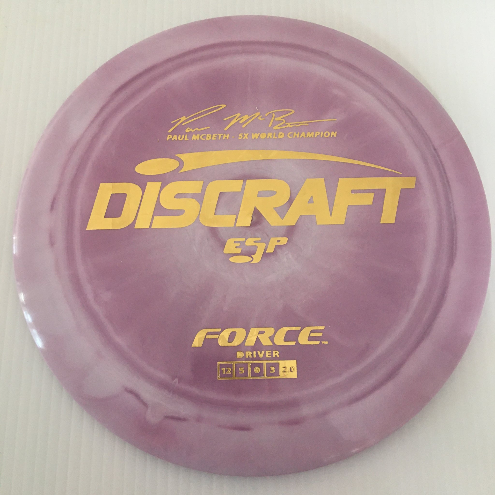 Discraft 5x Paul McBeth ESP Force 12/5/0/3 (173-174 grams)