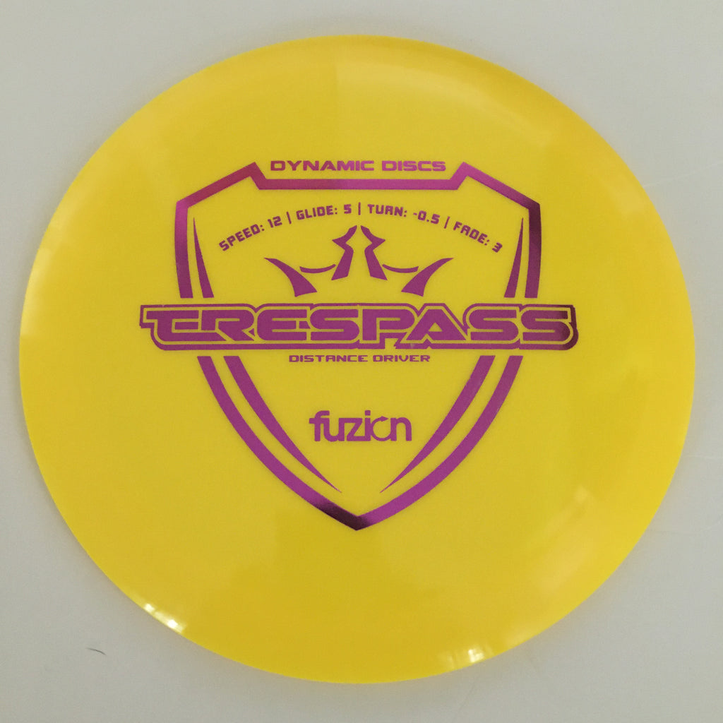Dynamic Discs Fuzion Trespass 12/5/-0.5/3