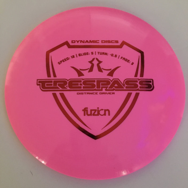 Dynamic Discs Fuzion Trespass 12/5/-0.5/3