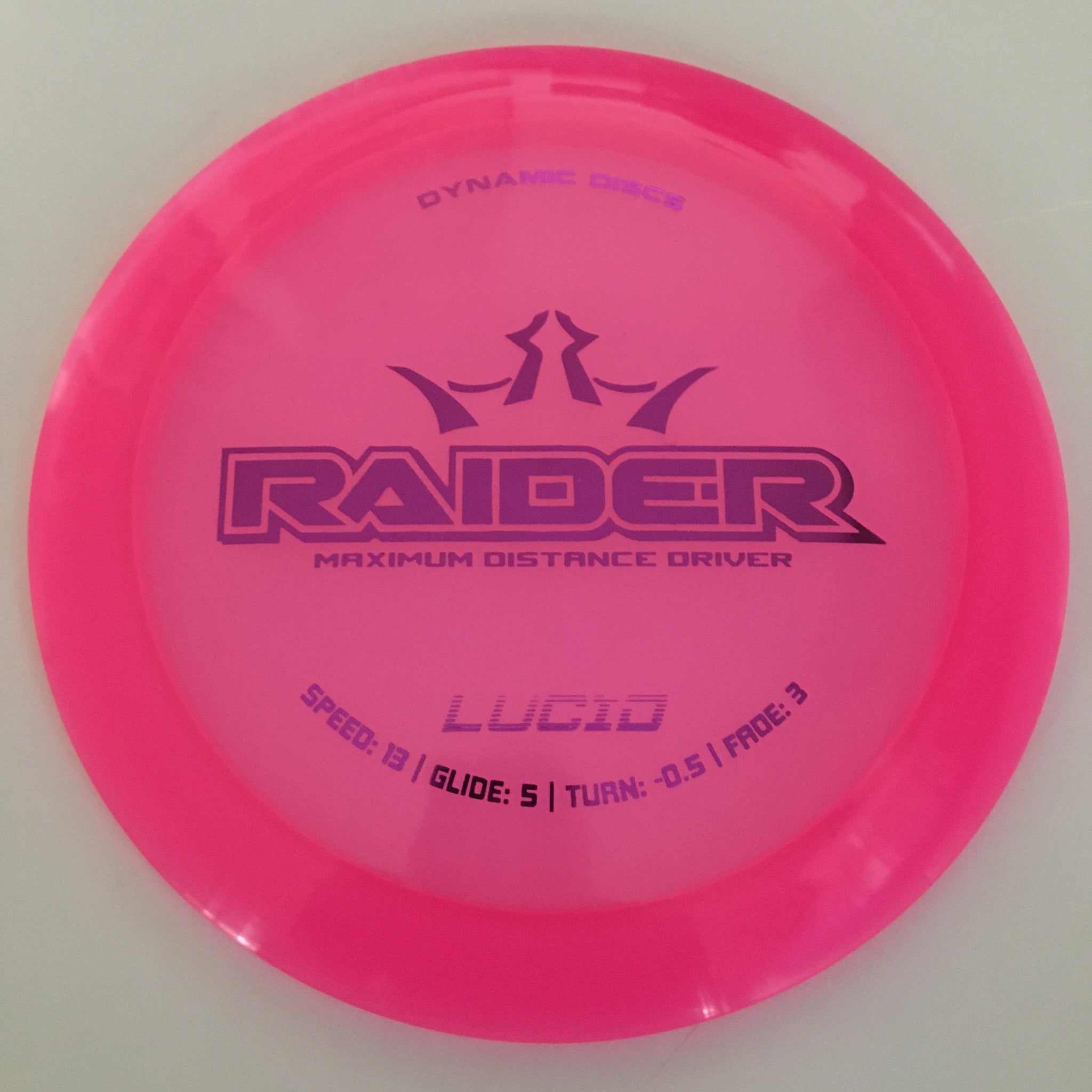 Dynamic Discs Lucid Raider 13/5/-0.5/3