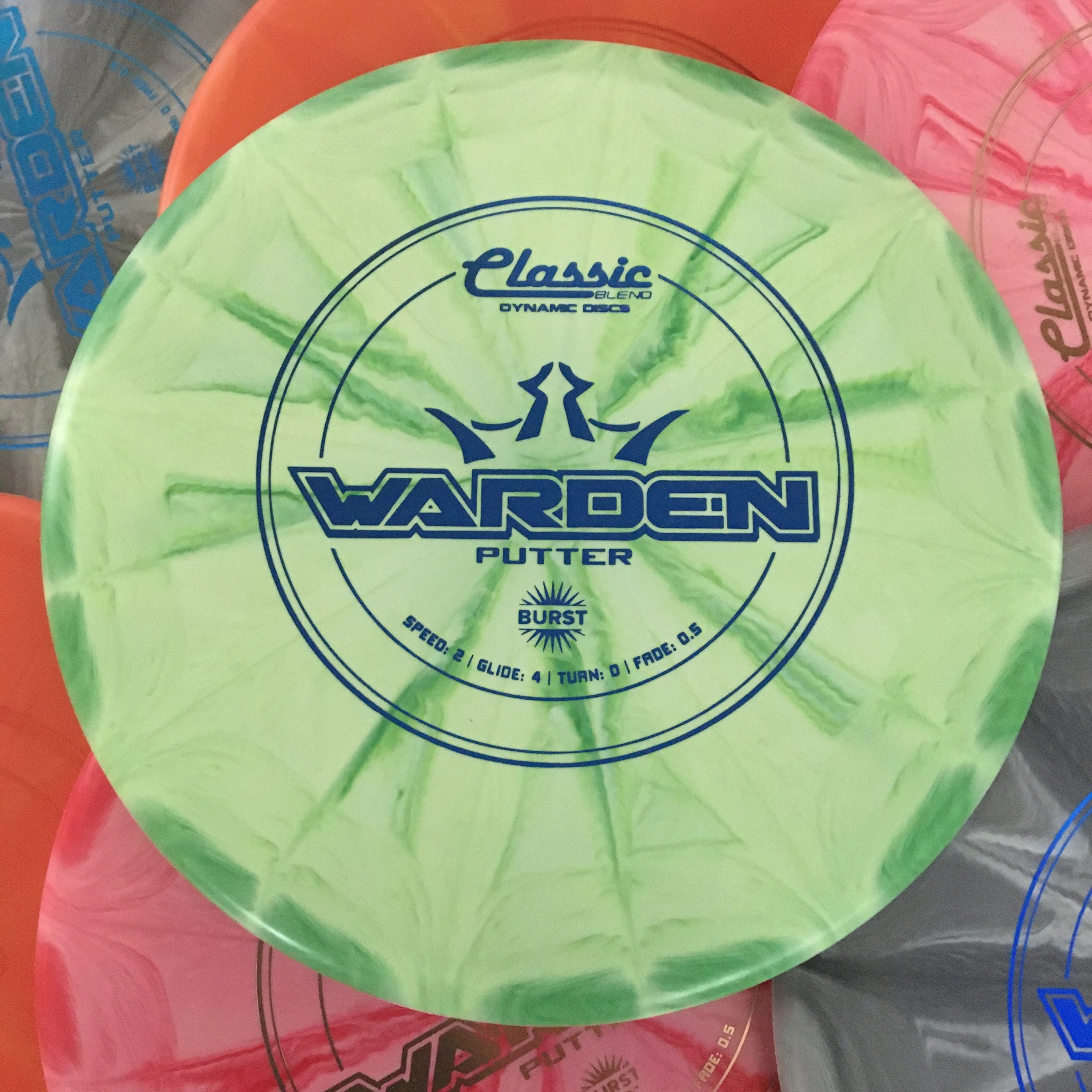 Dynamic Discs Classic Blend Burst Warden 2/4/0/0.5