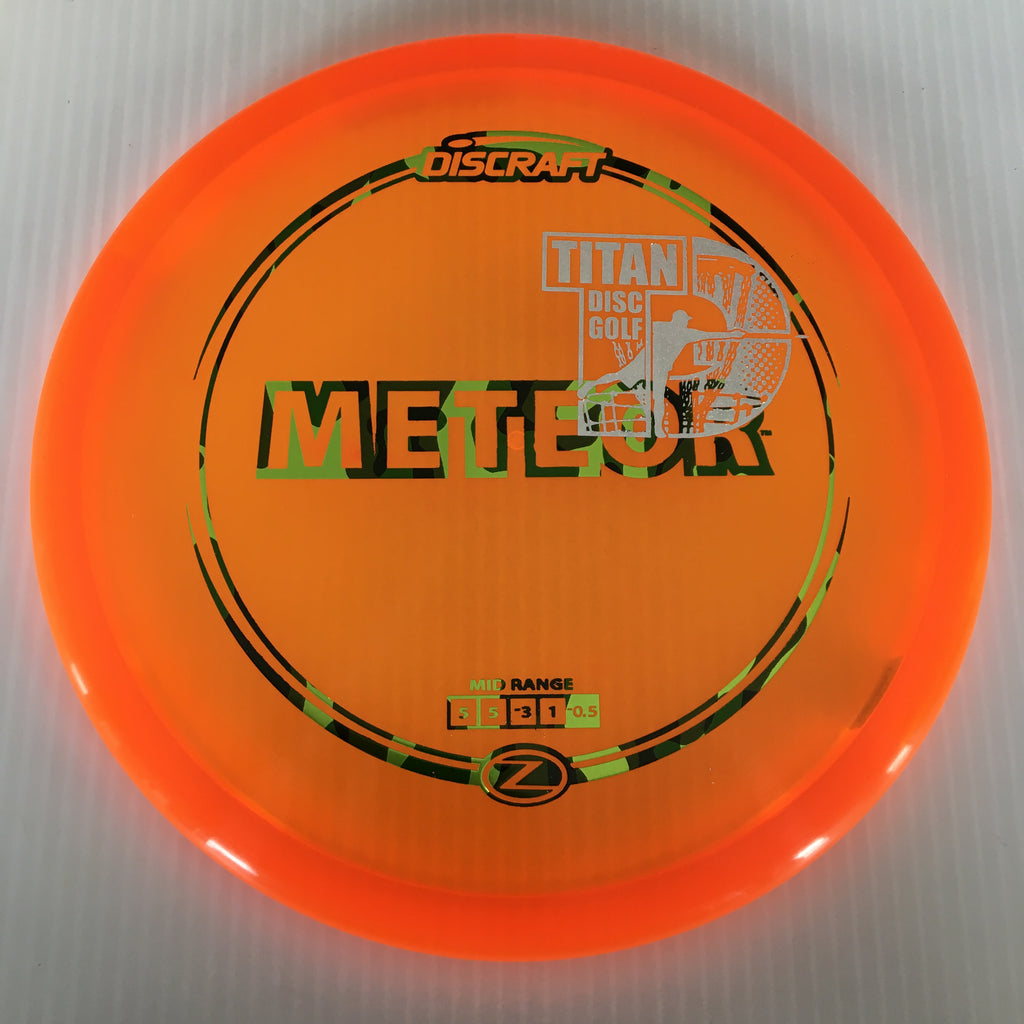 Discraft Z Meteor 5/5/-3/1 Titan Disc Golf Overstamp