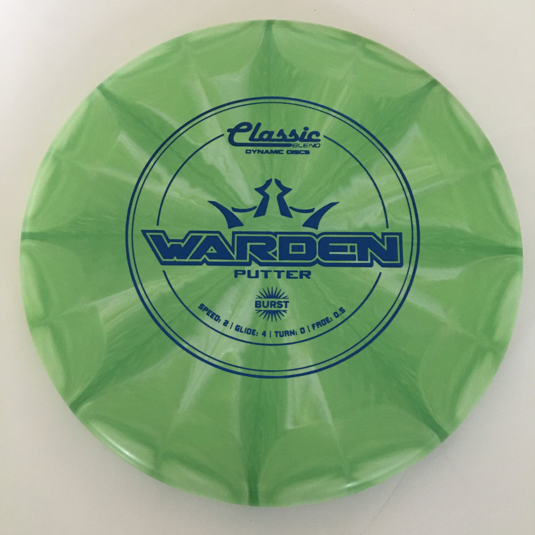 Dynamic Discs Classic Blend Burst Warden 2/4/0/0.5