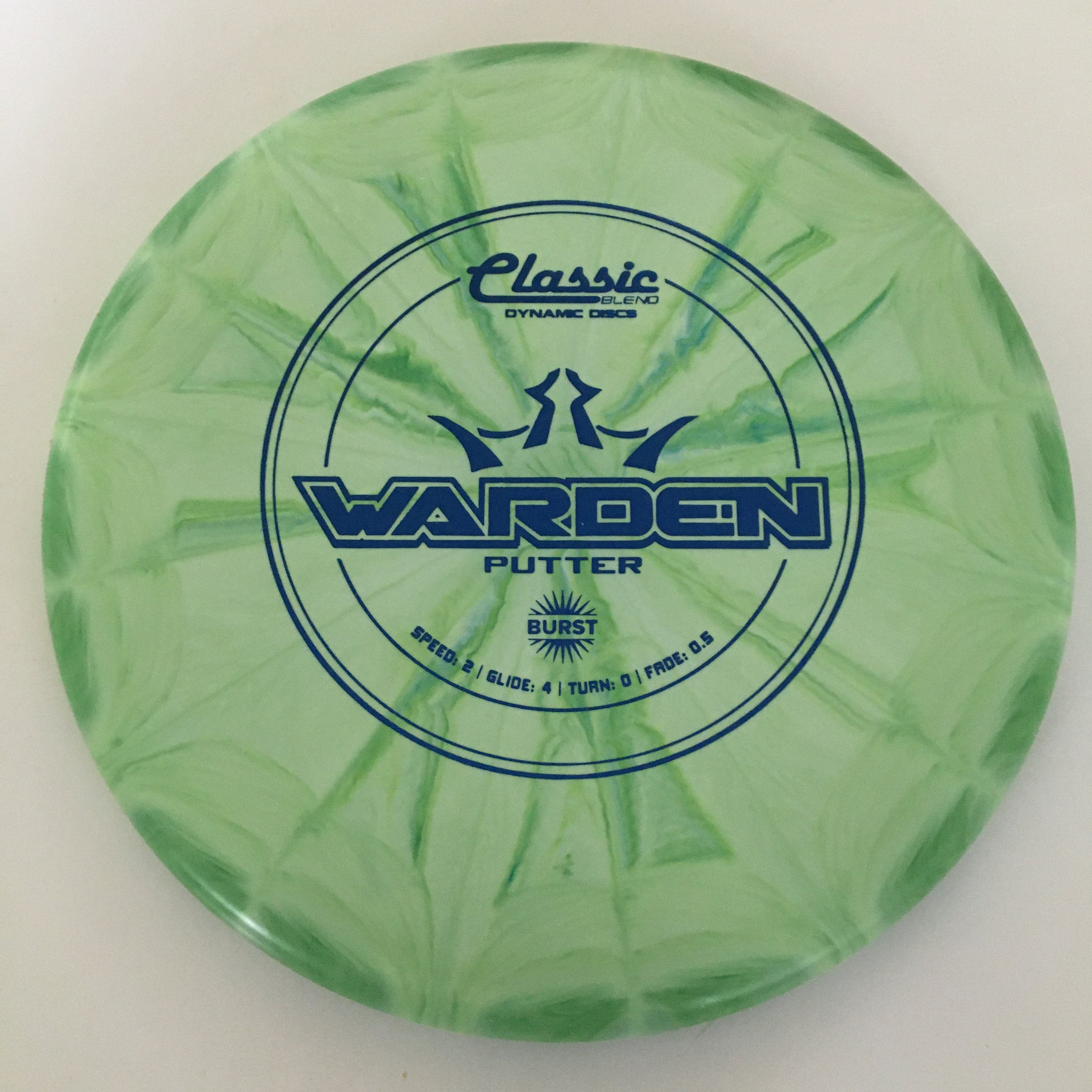 Dynamic Discs Classic Blend Burst Warden 2/4/0/0.5