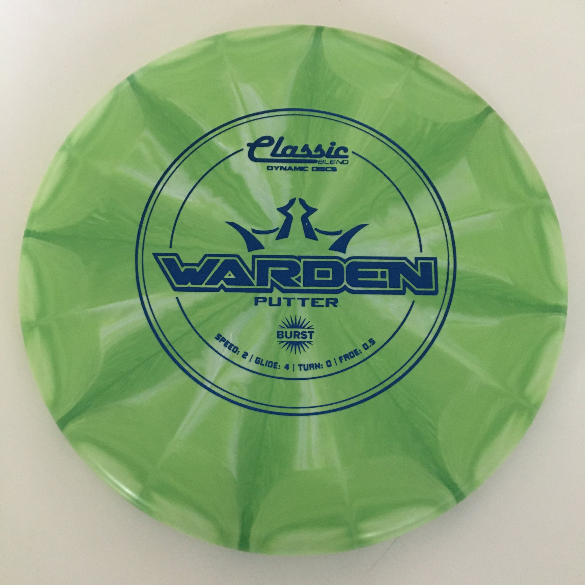 Dynamic Discs Classic Blend Burst Warden 2/4/0/0.5
