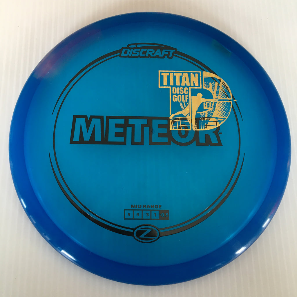 Discraft Z Meteor 5/5/-3/1 Titan Disc Golf Overstamp