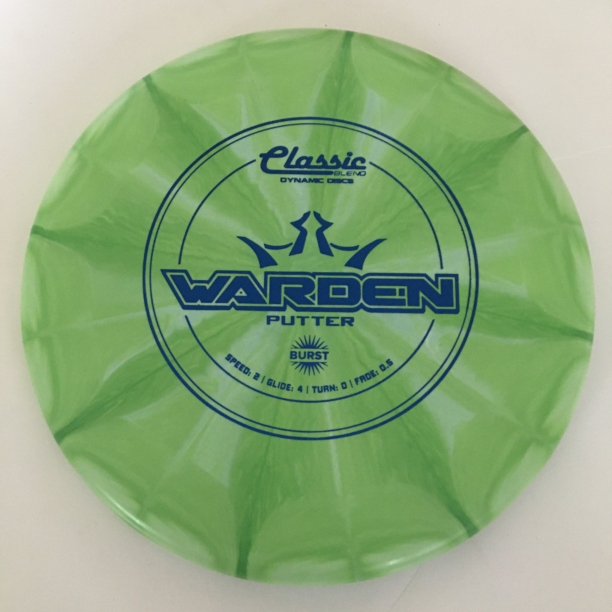 Dynamic Discs Classic Blend Burst Warden 2/4/0/0.5