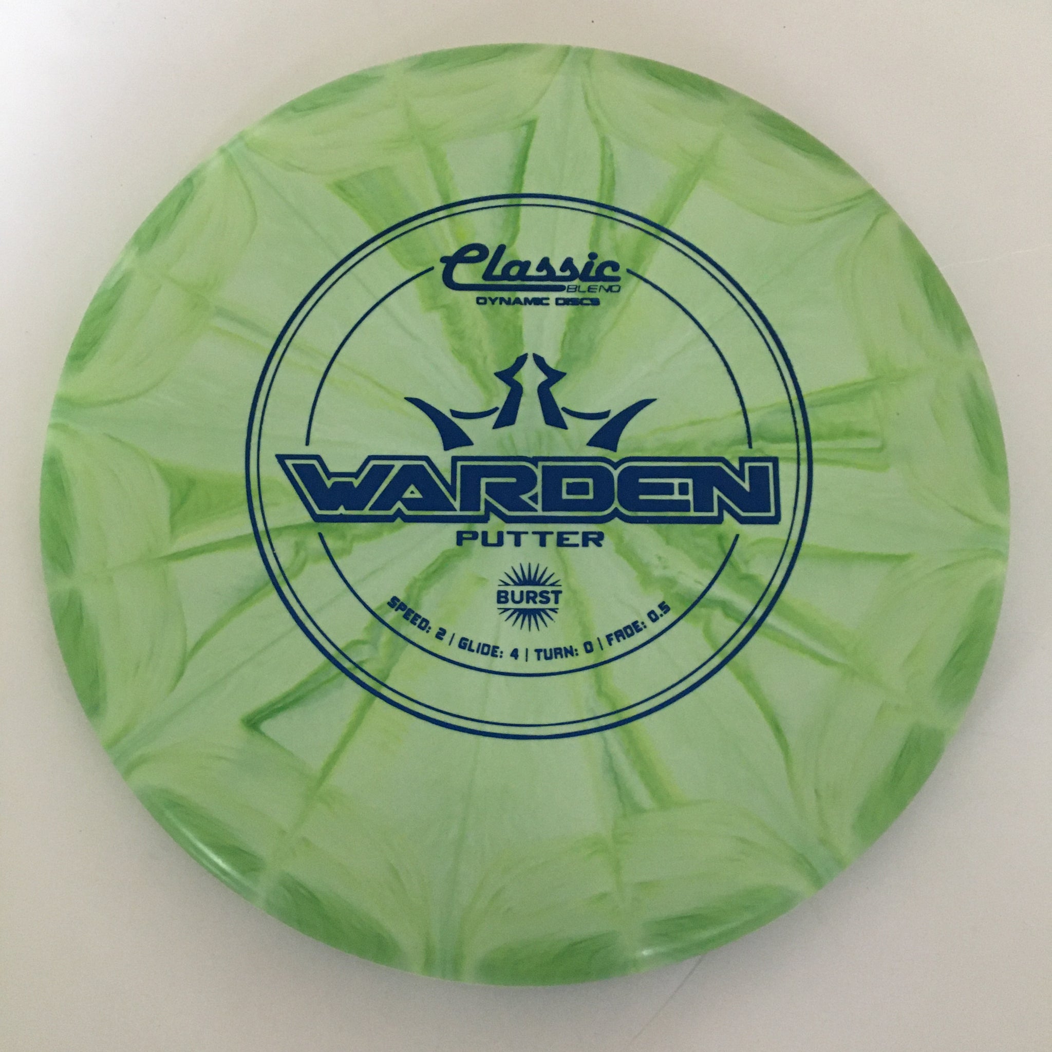 Dynamic Discs Classic Blend Burst Warden 2/4/0/0.5