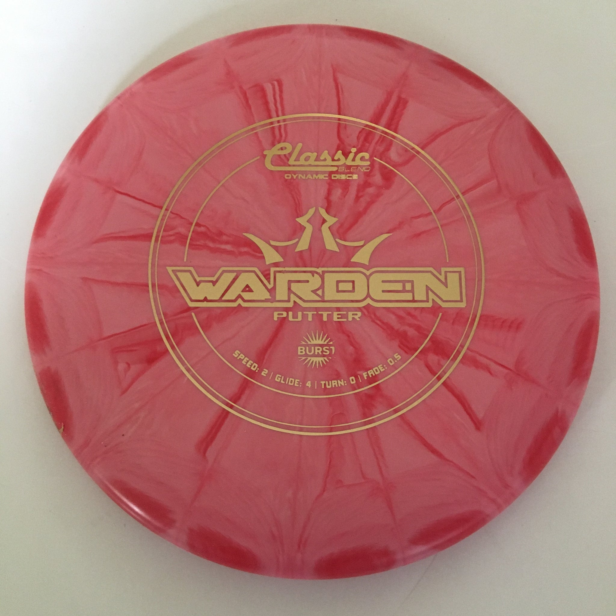 Dynamic Discs Classic Blend Burst Warden 2/4/0/0.5