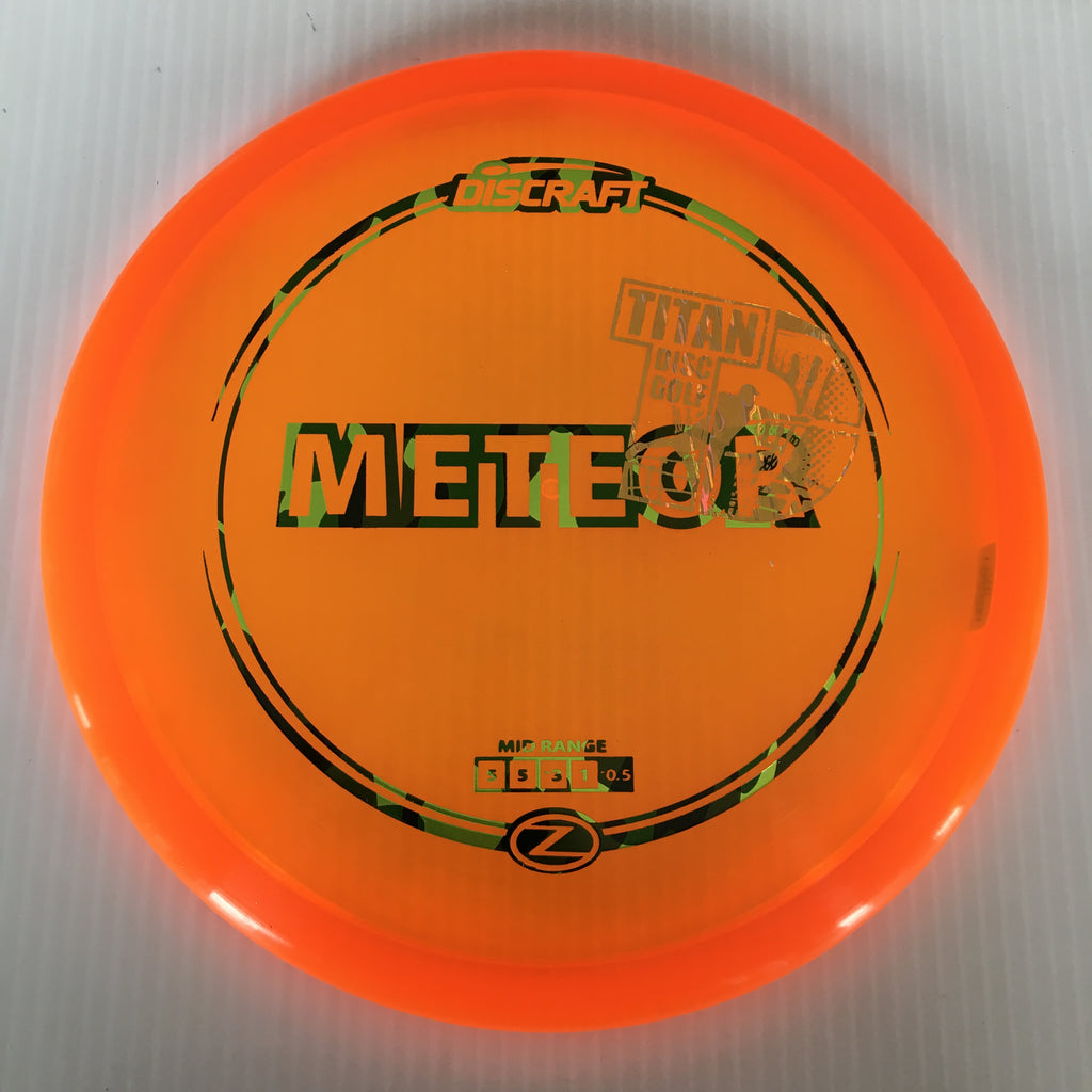 Discraft Z Meteor 5/5/-3/1 Titan Disc Golf Overstamp